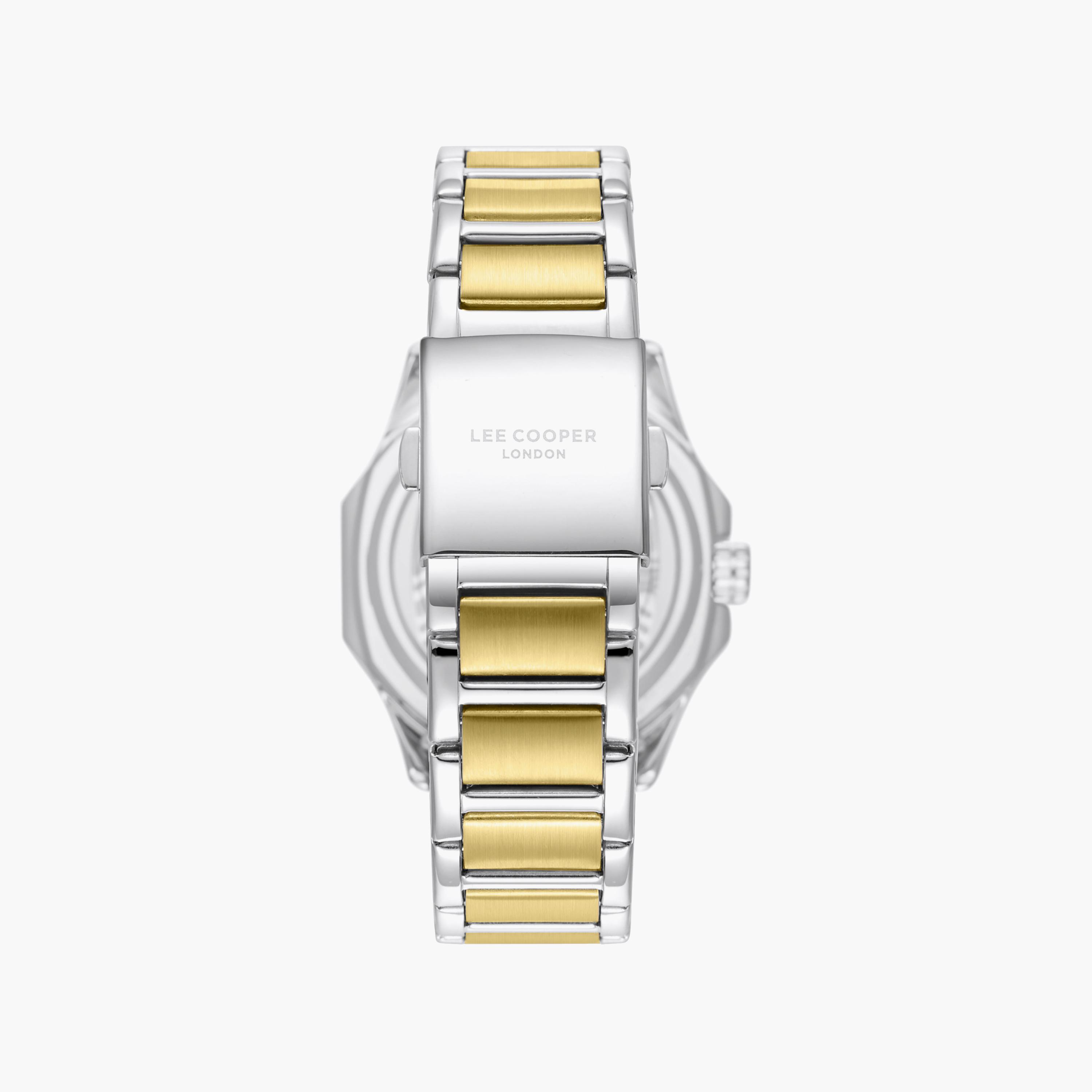 Lee Cooper Men's 45MM Silver & Gold Analog Metal Watch | LC08246.230-men-watchesandjewellery-watches-image-5