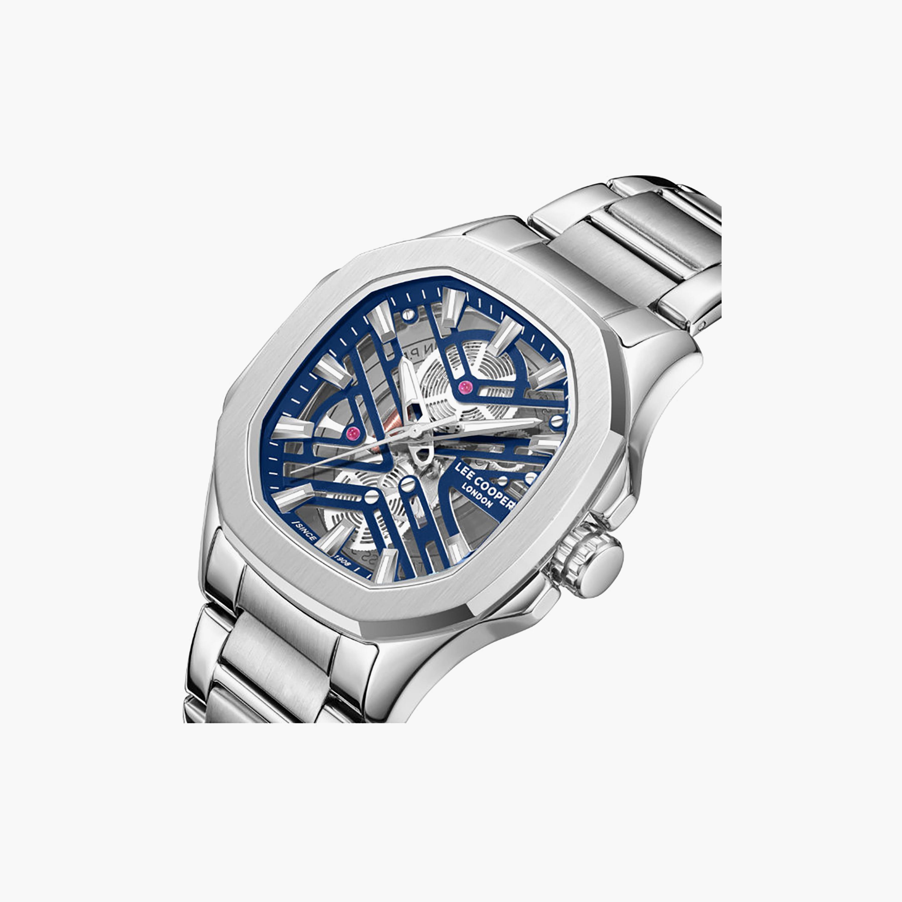 Lee Cooper Men's 45MM Silver Analog Metal Watch | LC08246.390-men-watchesandjewellery-watches-image-6