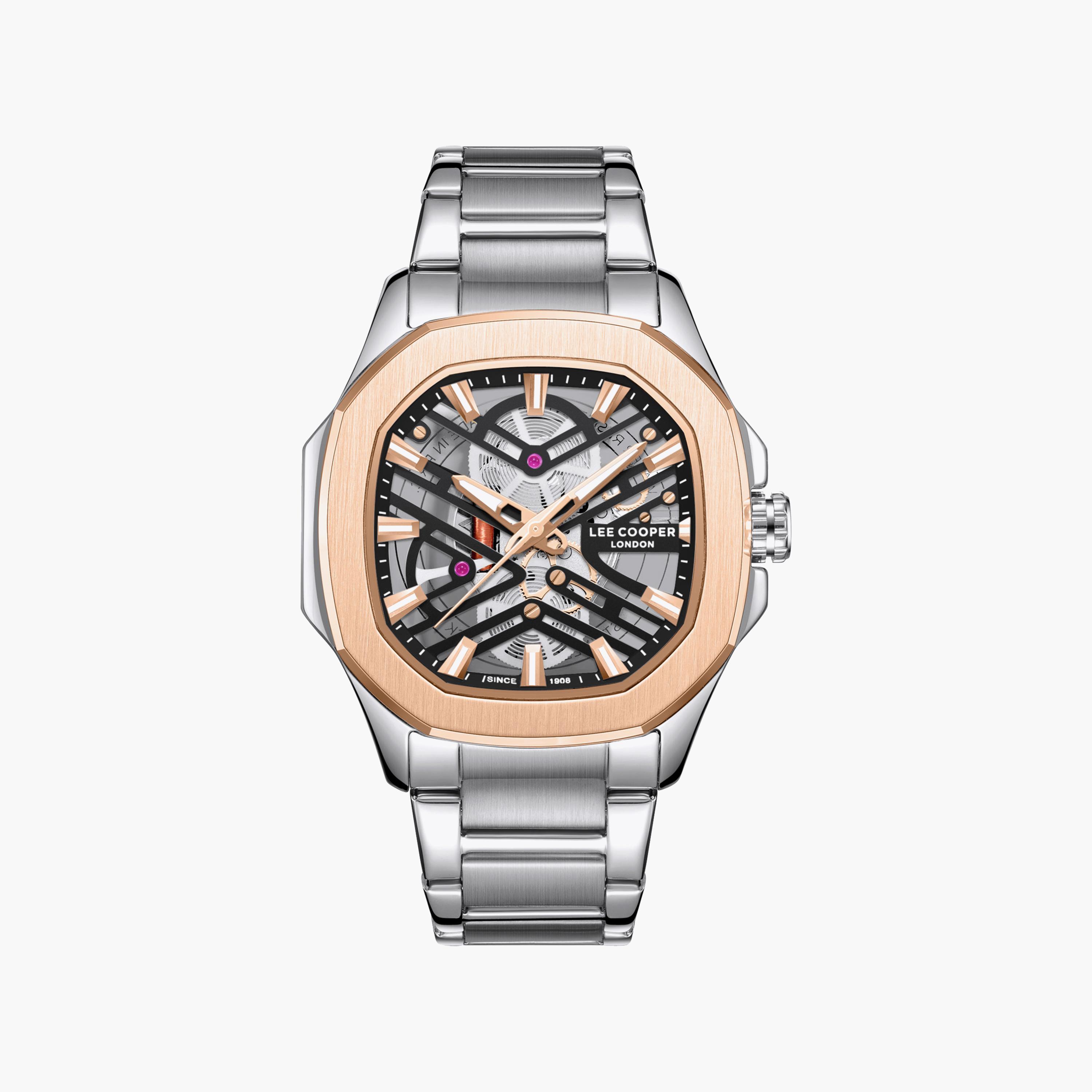 Lee Cooper Men's 45MM Silver Analog Metal Watch | LC08246.550-men-watchesandjewellery-watches-image-1