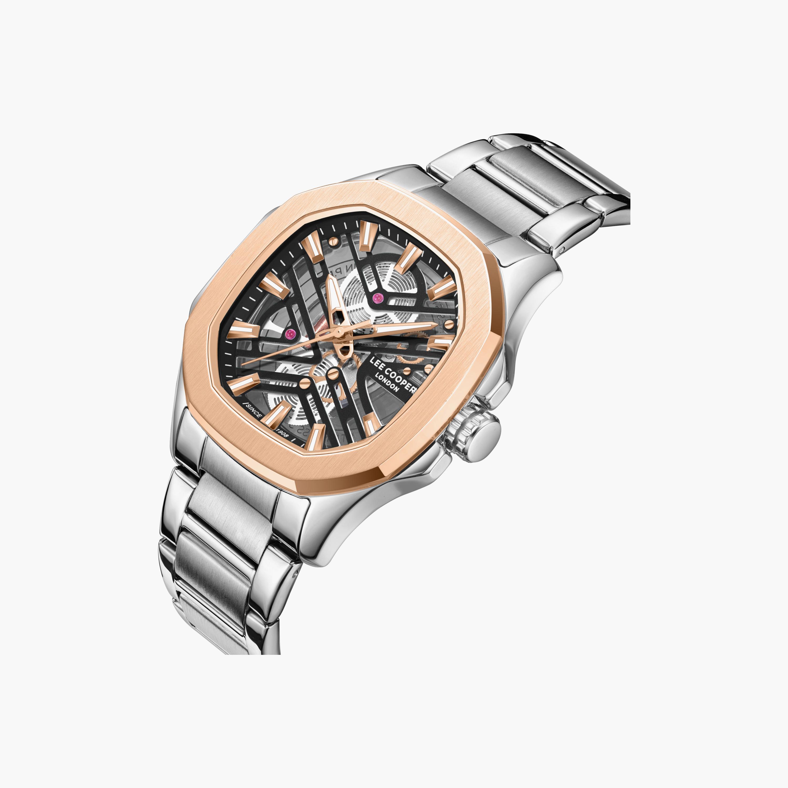Lee Cooper Men's 45MM Silver Analog Metal Watch | LC08246.550-men-watchesandjewellery-watches-image-3