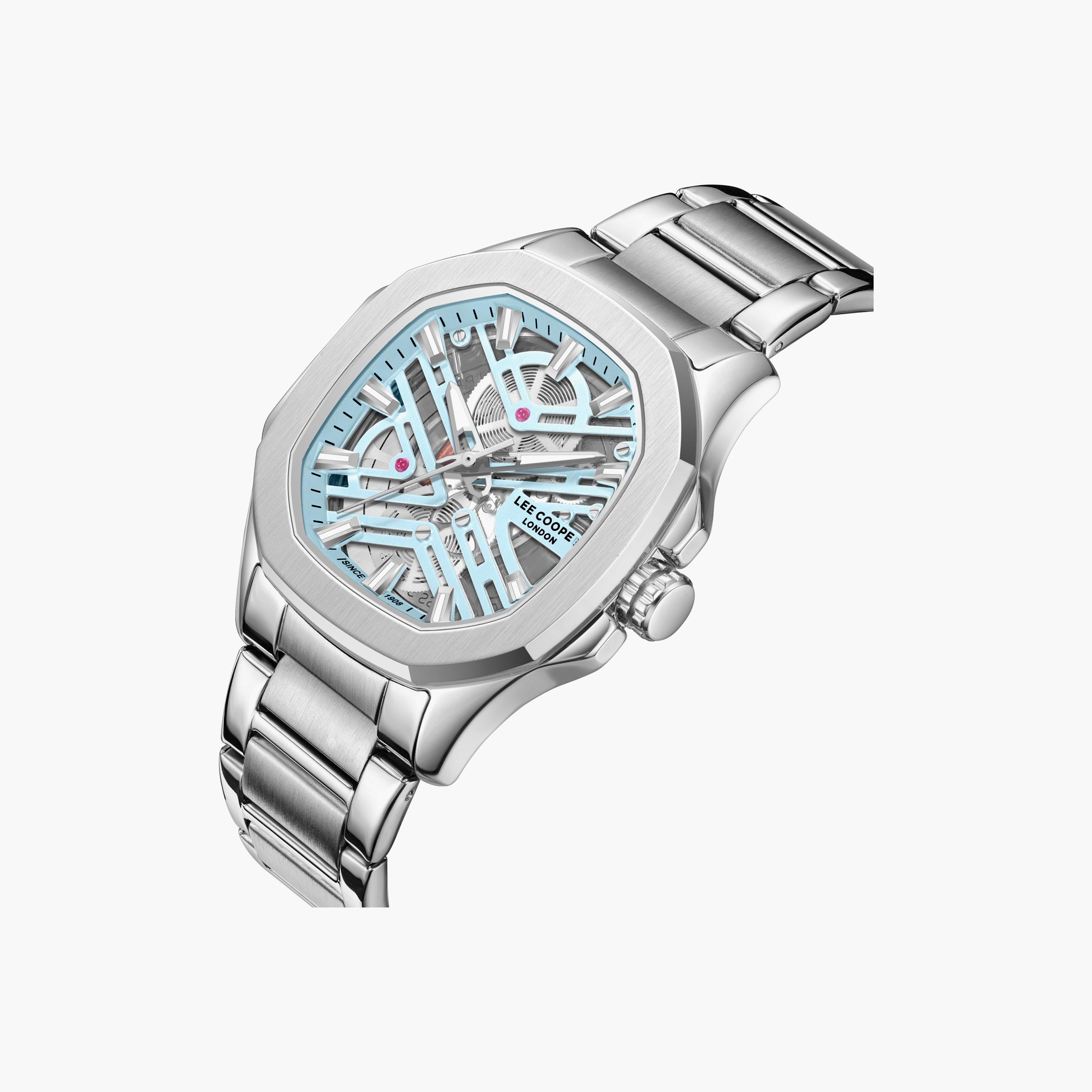 Lee Cooper Men's 45MM Silver Analog Metal Watch | LC08246.300-men-watchesandjewellery-watches-image-3