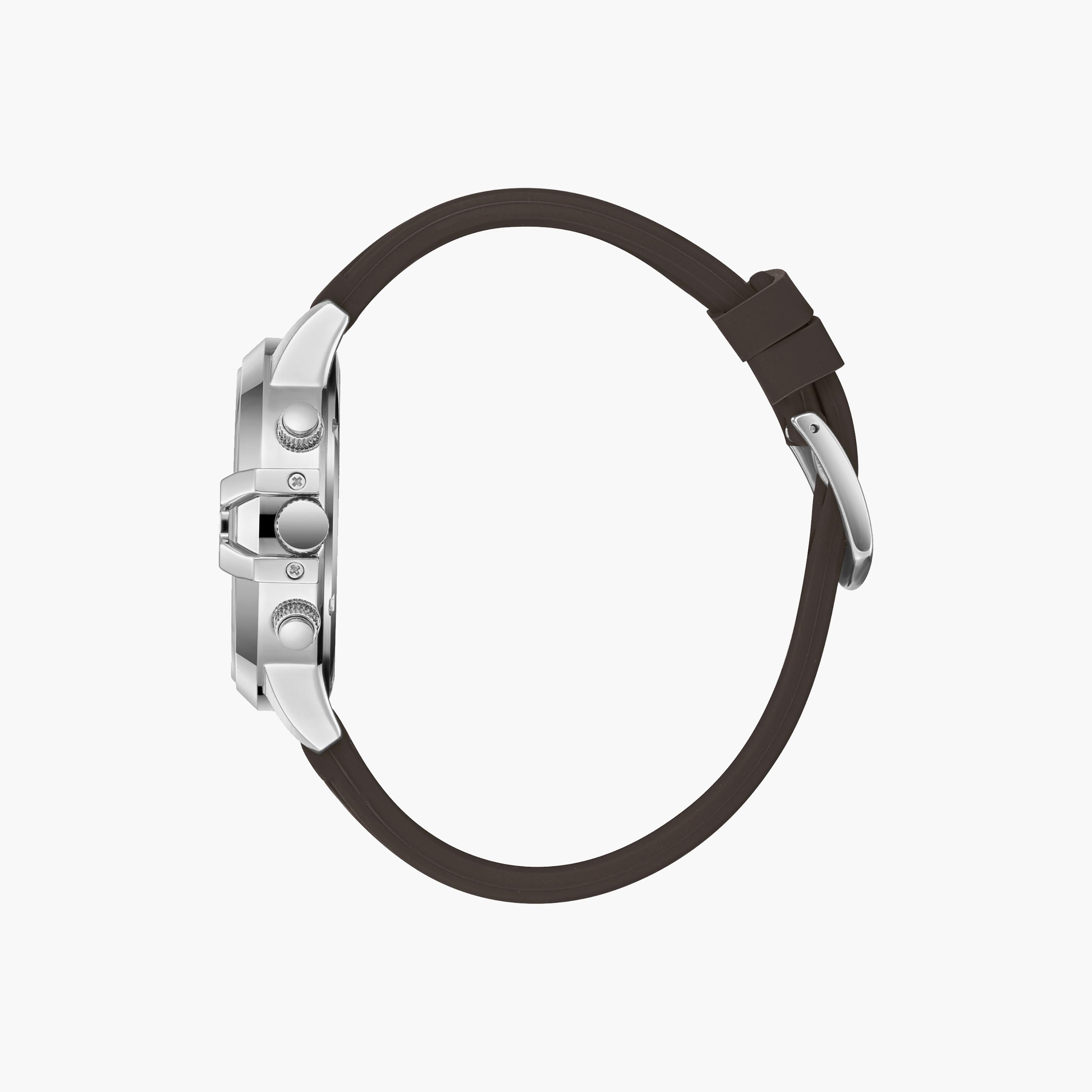 Lee Cooper Men's 44MM Brown Chronograph Silicone Watch | LC08267.332-men-watchesandjewellery-watches-image-4