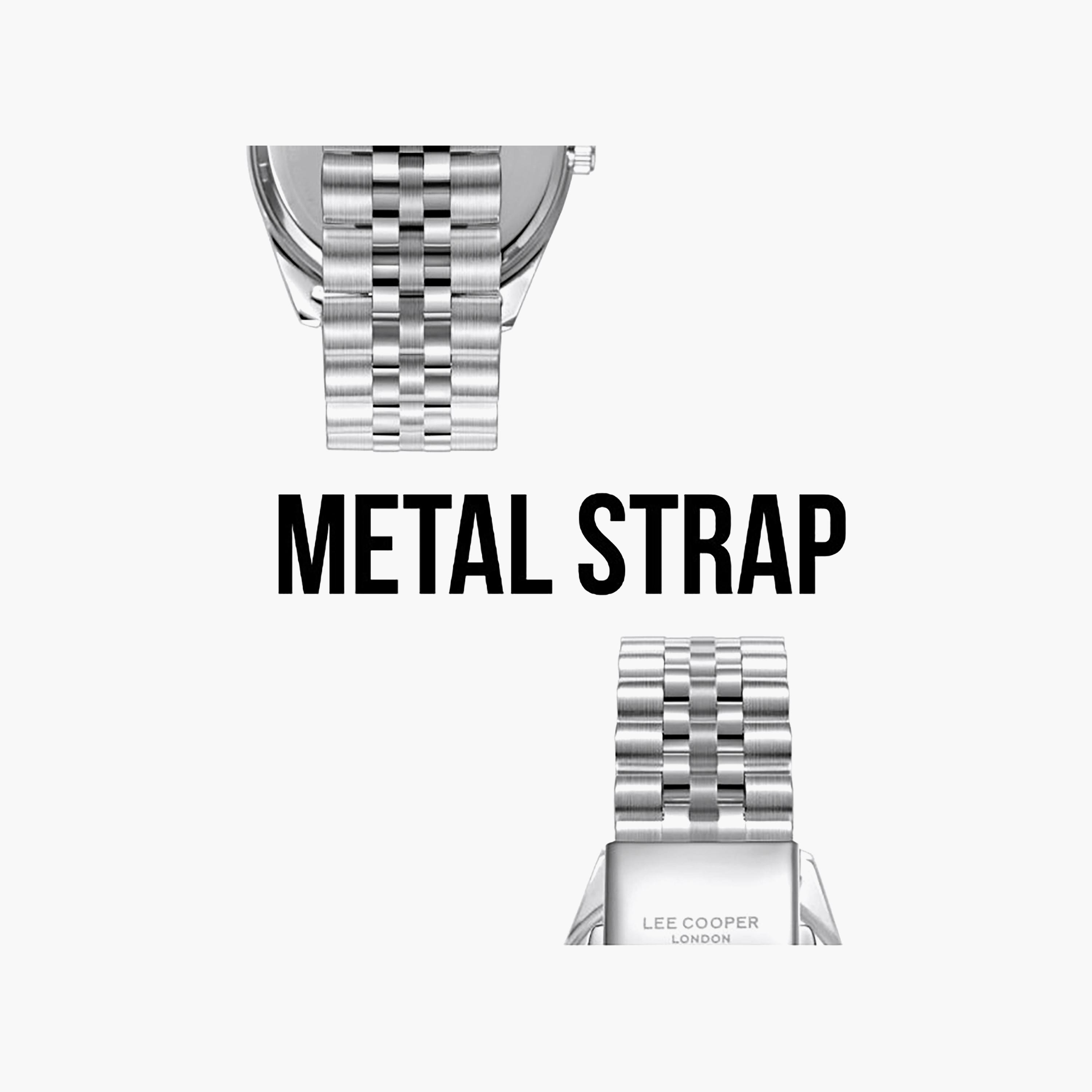 Lee Cooper Men's 42MM Silver Analog Metal Watch | LC08281.390-men-watchesandjewellery-watches-image-7