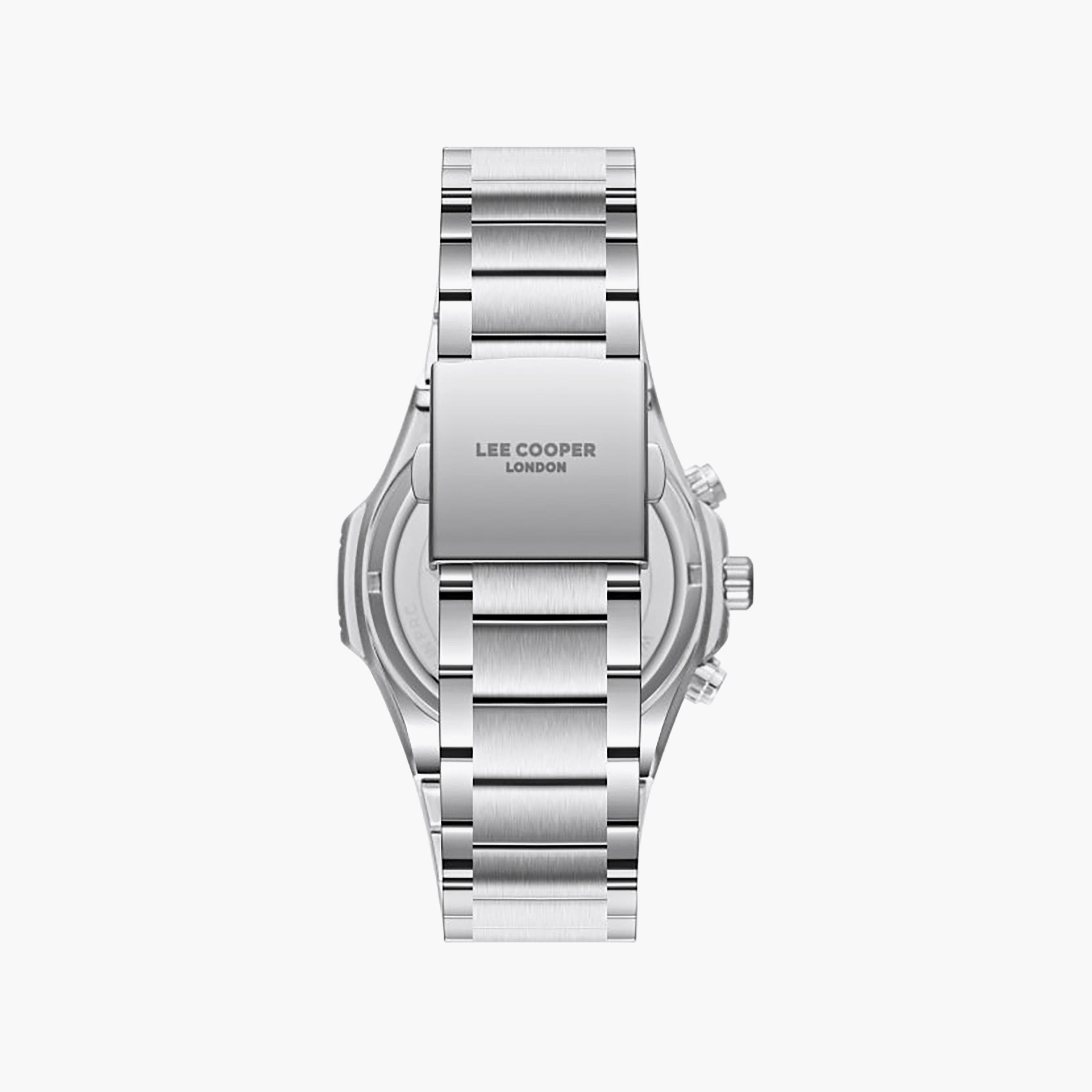 Lee Cooper Men's 41MM Silver Chronograph Metal Watch | LC08272.390-men-watchesandjewellery-watches-image-5