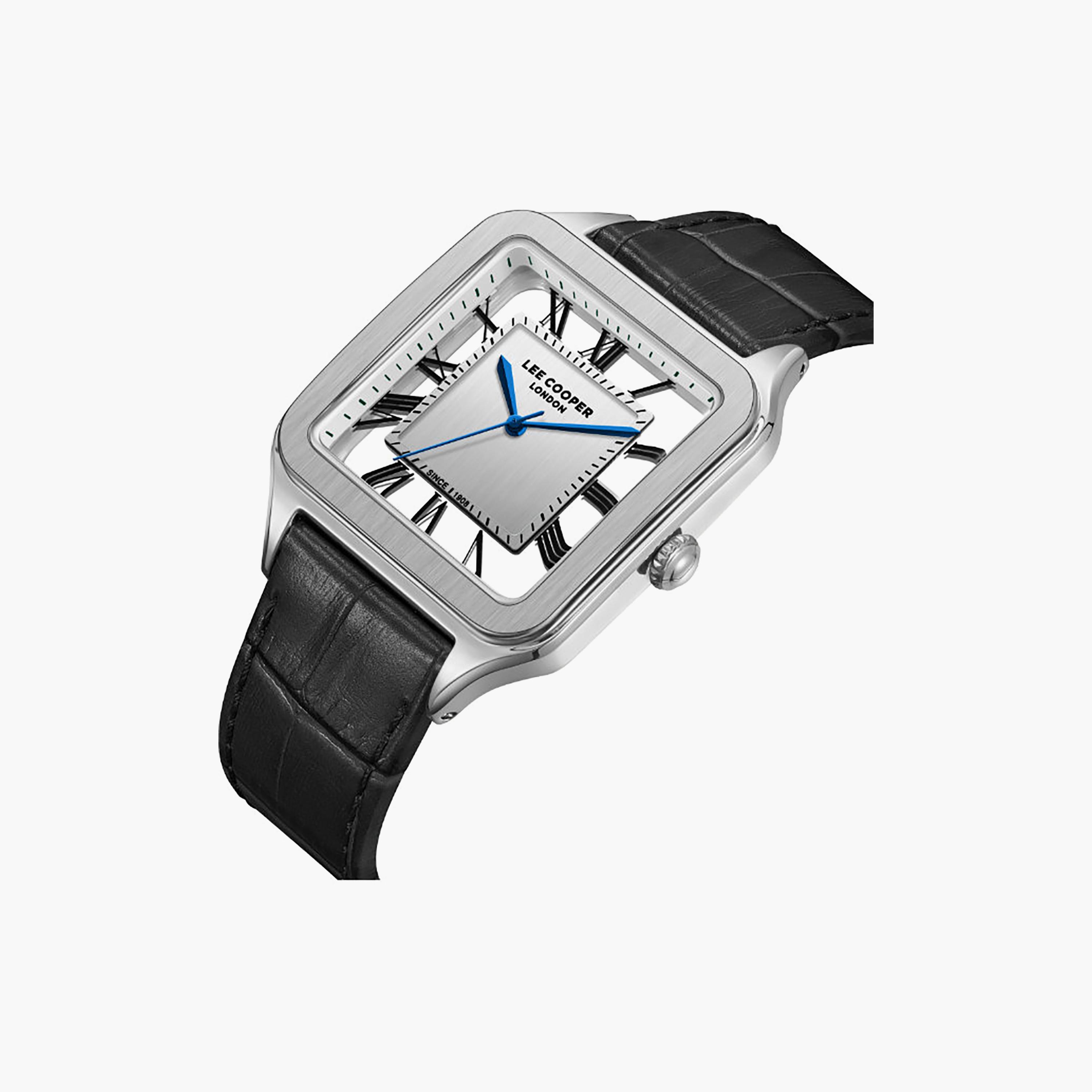 Lee Cooper Men's 39MM Black Analog Leather Watch | LC08277.331-men-watchesandjewellery-watches-image-3