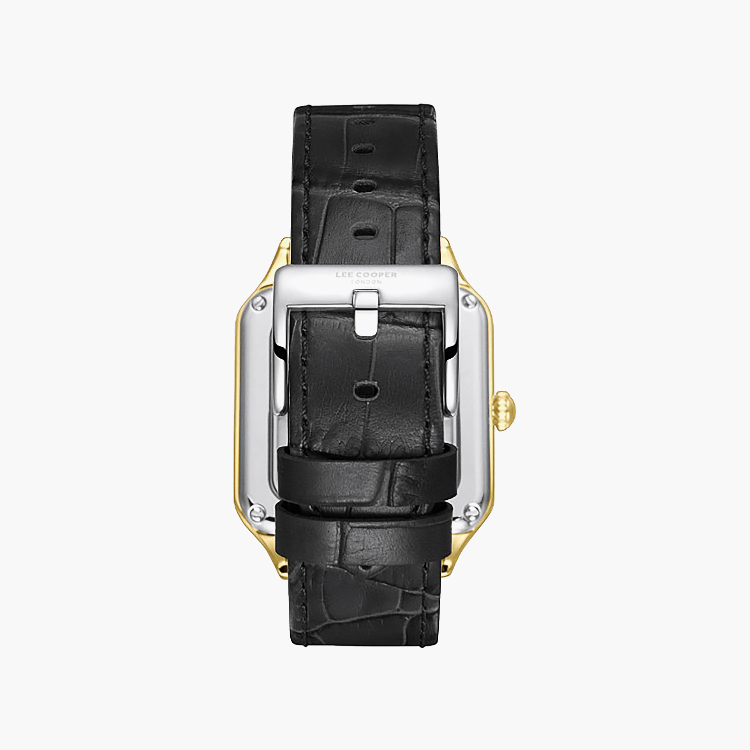 ساعة أنالوج جلد باللون الأسود 39 مم للرجال من لي كوبر | LC08277.171-men-watchesandjewellery-watches-image-5