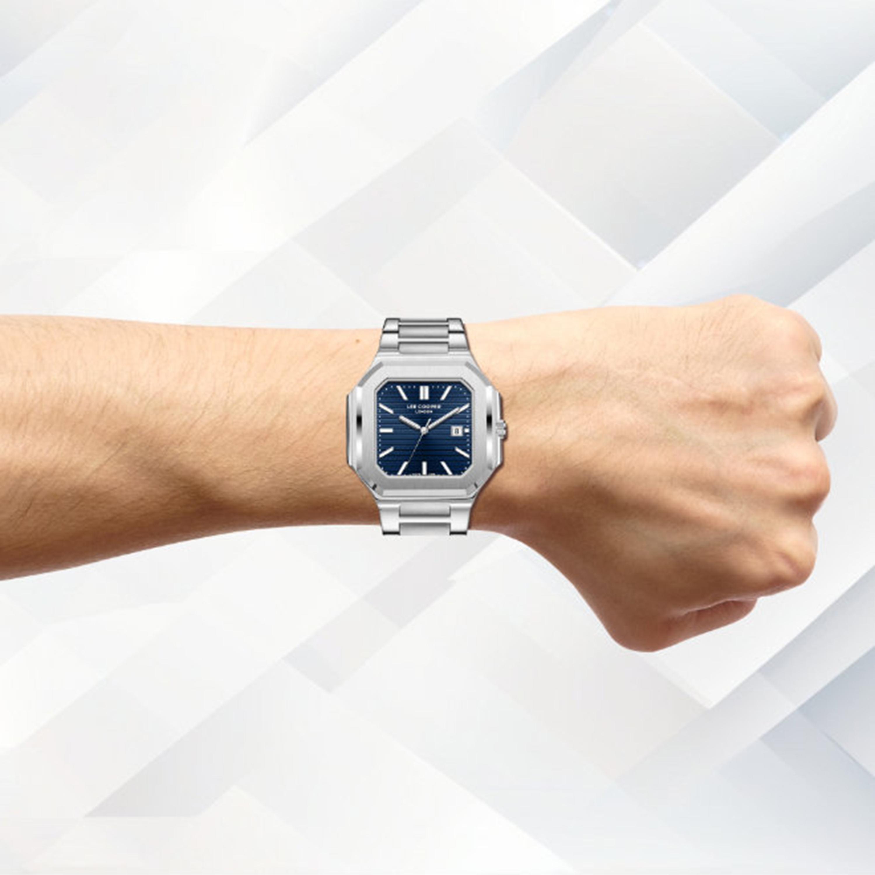 Lee Cooper Men's 38MM Silver Analog Metal Watch | LC08269.390-men-watchesandjewellery-watches-image-10