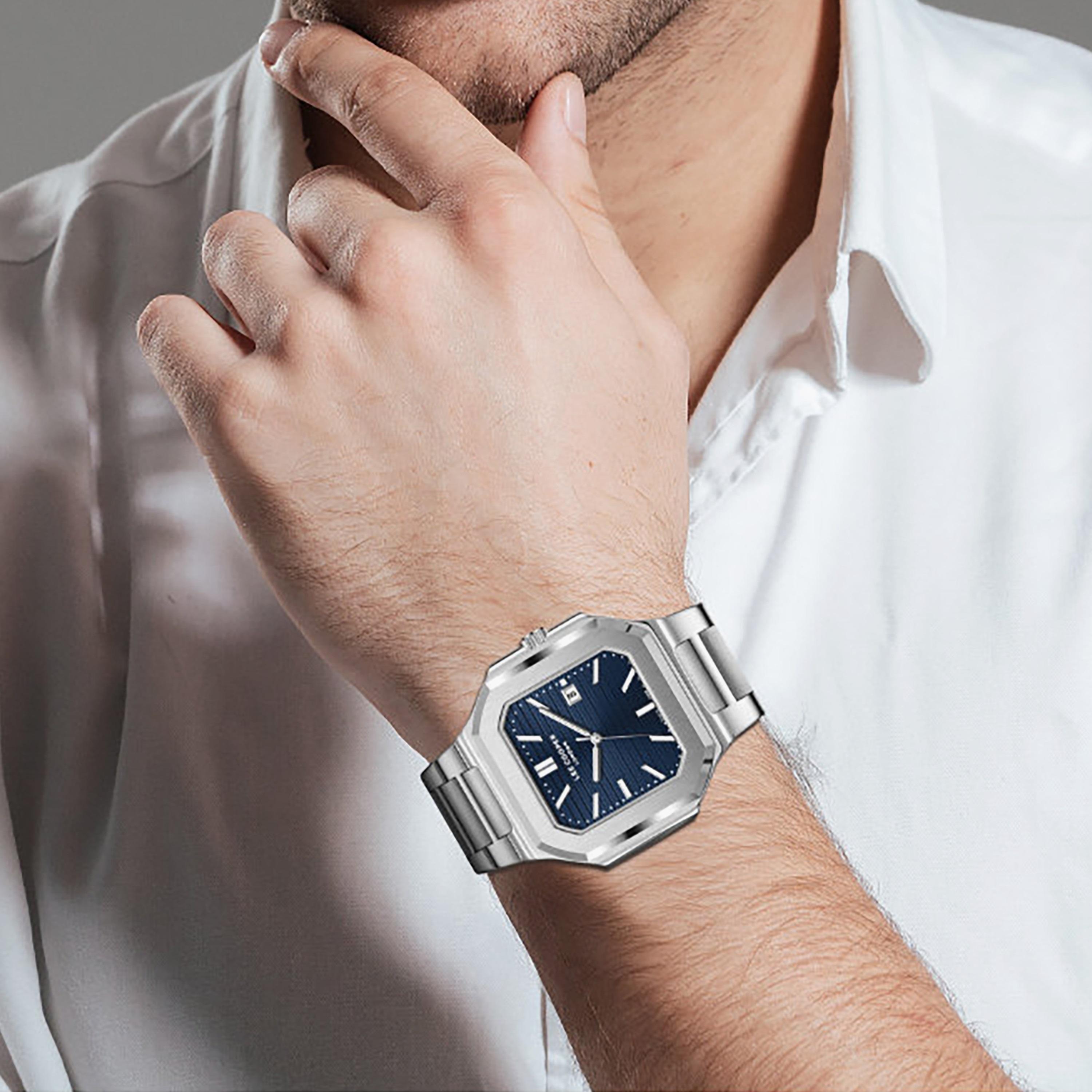 Lee Cooper Men's 38MM Silver Analog Metal Watch | LC08269.390-men-watchesandjewellery-watches-image-2