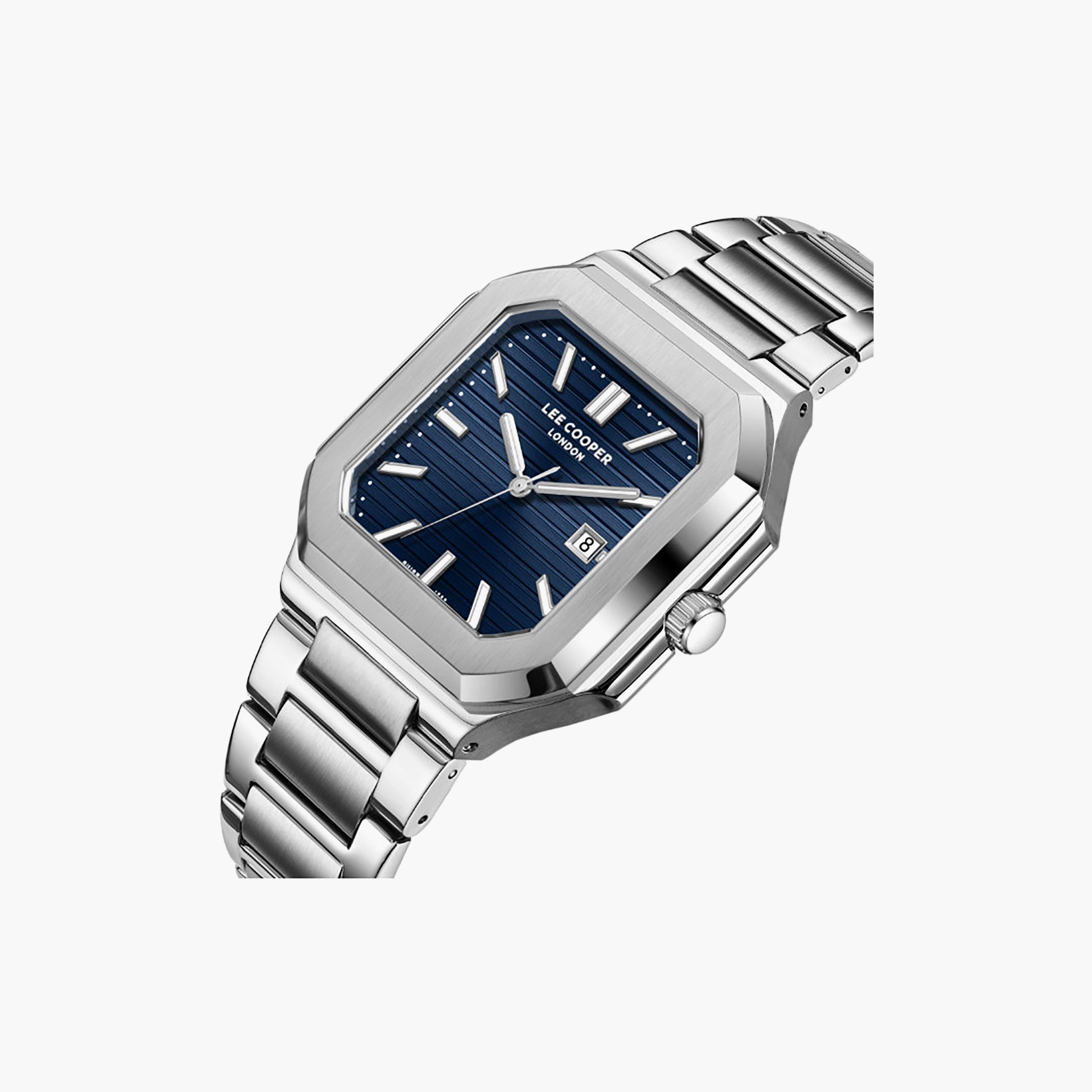 Lee Cooper Men's 38MM Silver Analog Metal Watch | LC08269.390-men-watchesandjewellery-watches-image-6