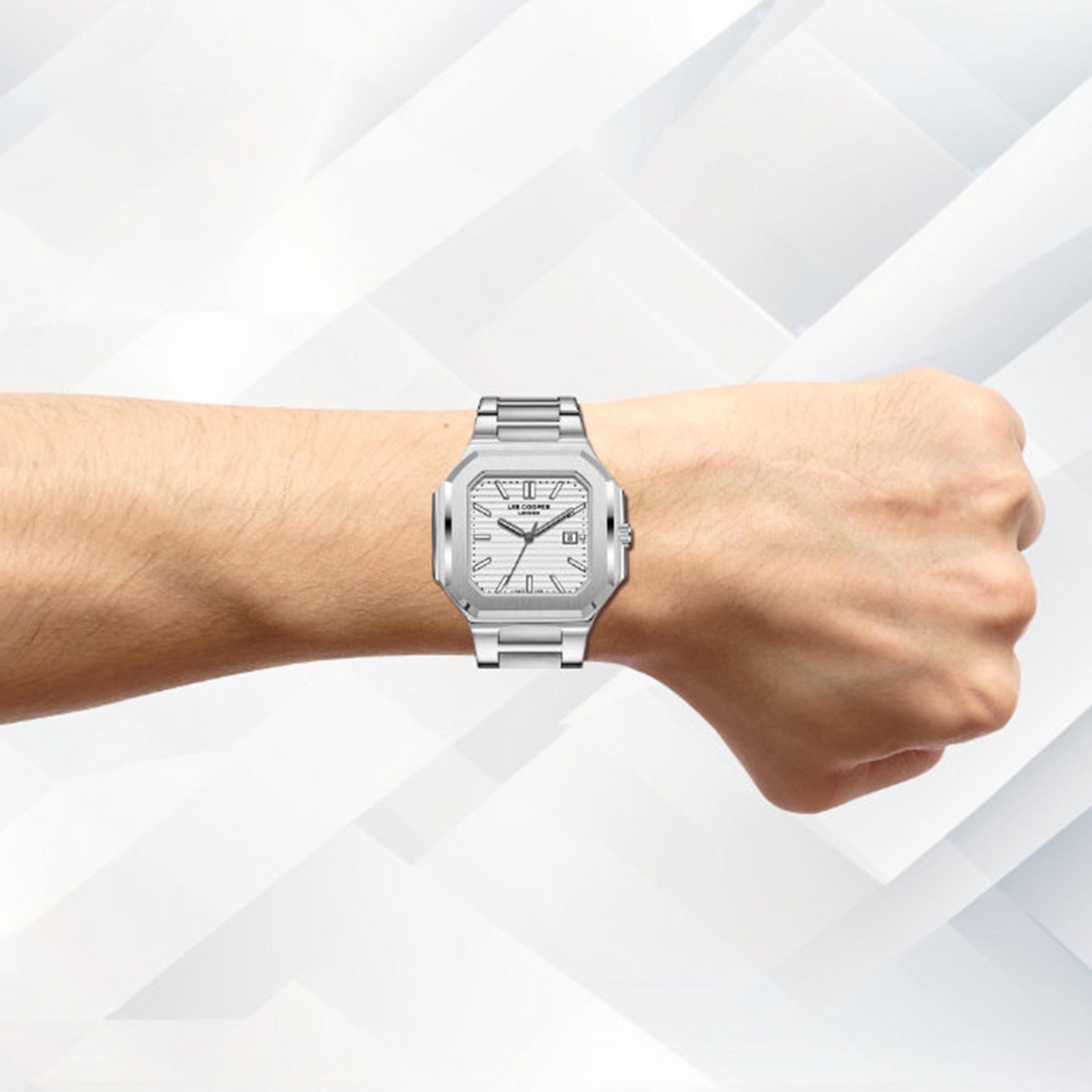 Lee Cooper Men's 38MM Silver Analog Metal Watch | LC08269.330-men-watchesandjewellery-watches-image-10