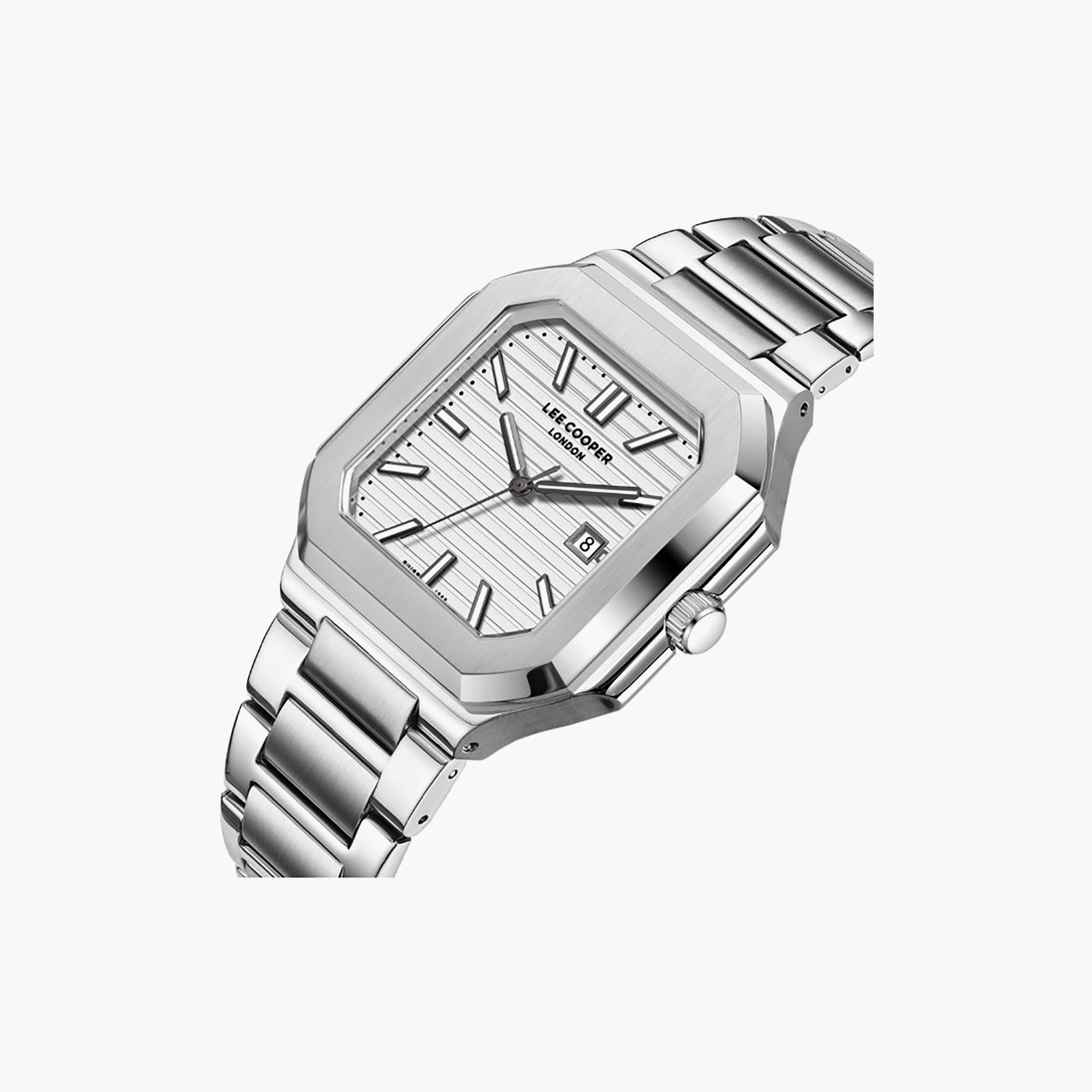 Lee Cooper Men's 38MM Silver Analog Metal Watch | LC08269.330-men-watchesandjewellery-watches-image-6