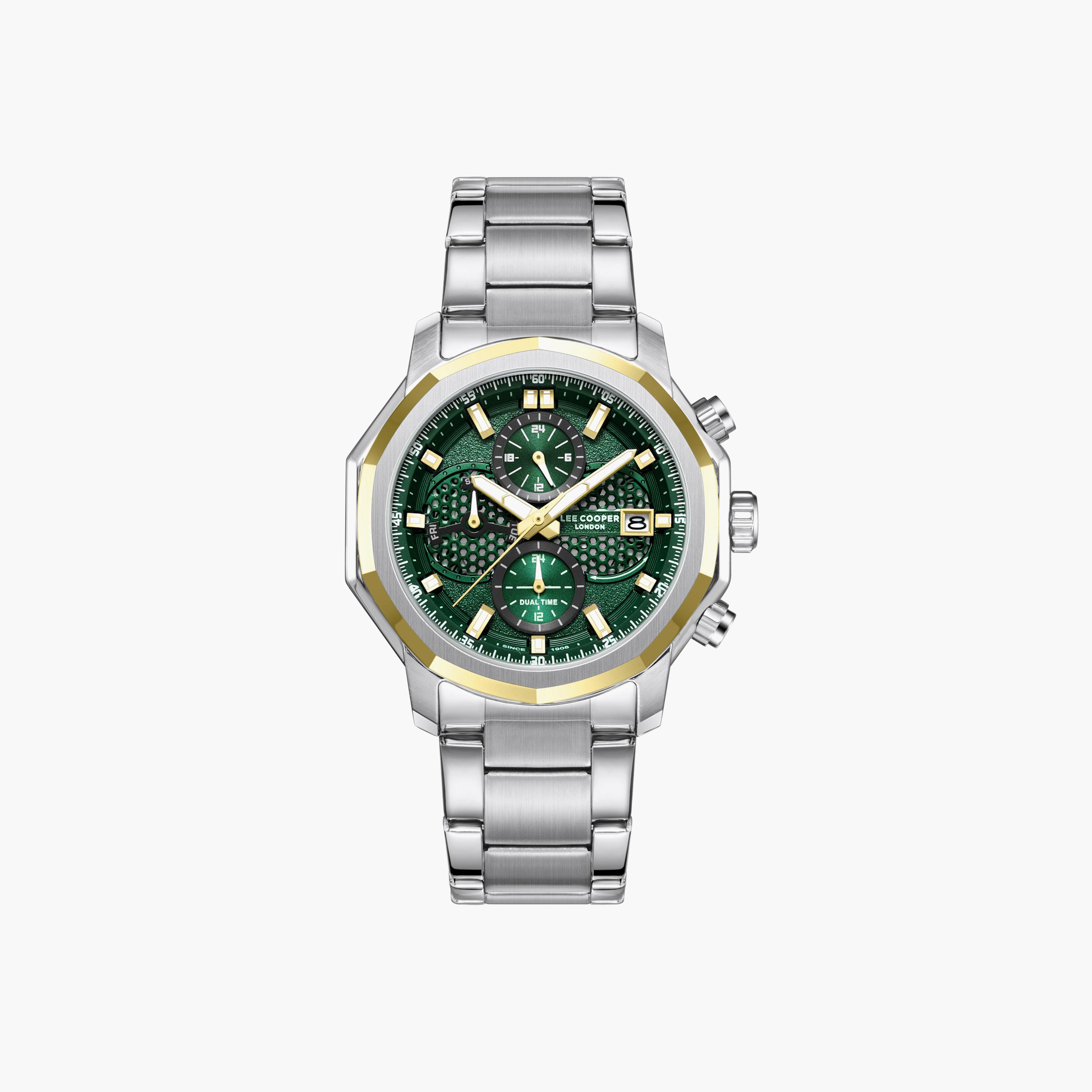 Lee Cooper Men's 43MM Silver Chronograph Metal Watch | LC08256.270-men-watchesandjewellery-watches-image-6