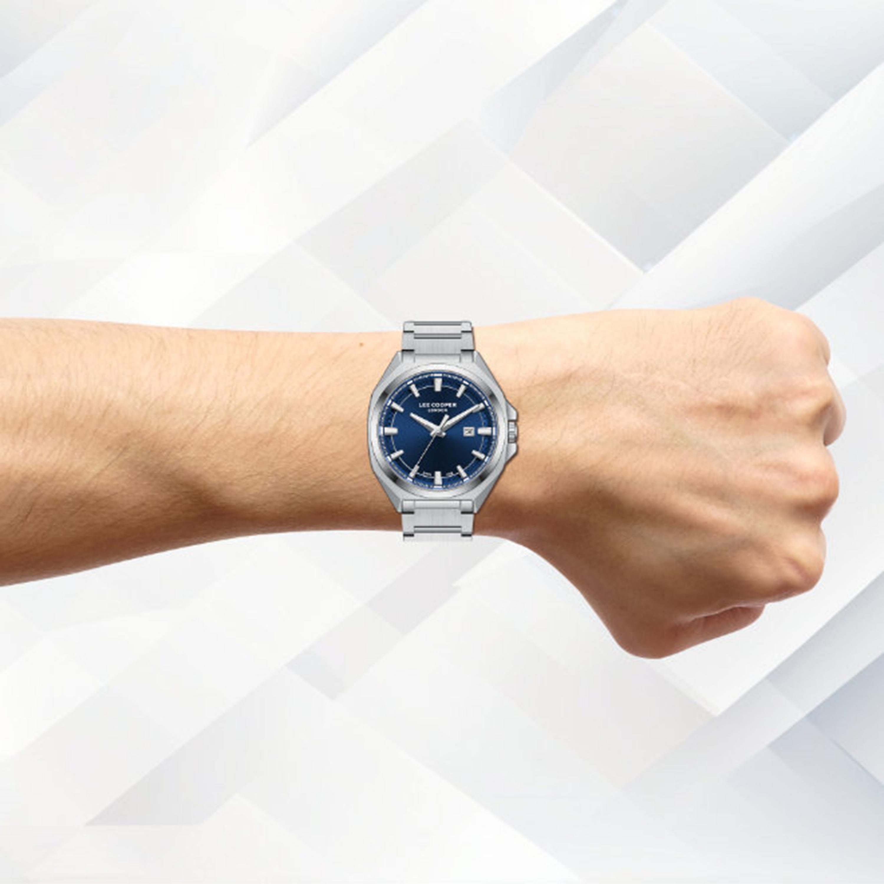 Lee Cooper Men's 42MM Silver Analog Metal Watch | LC08271.390-men-watchesandjewellery-watches-image-10