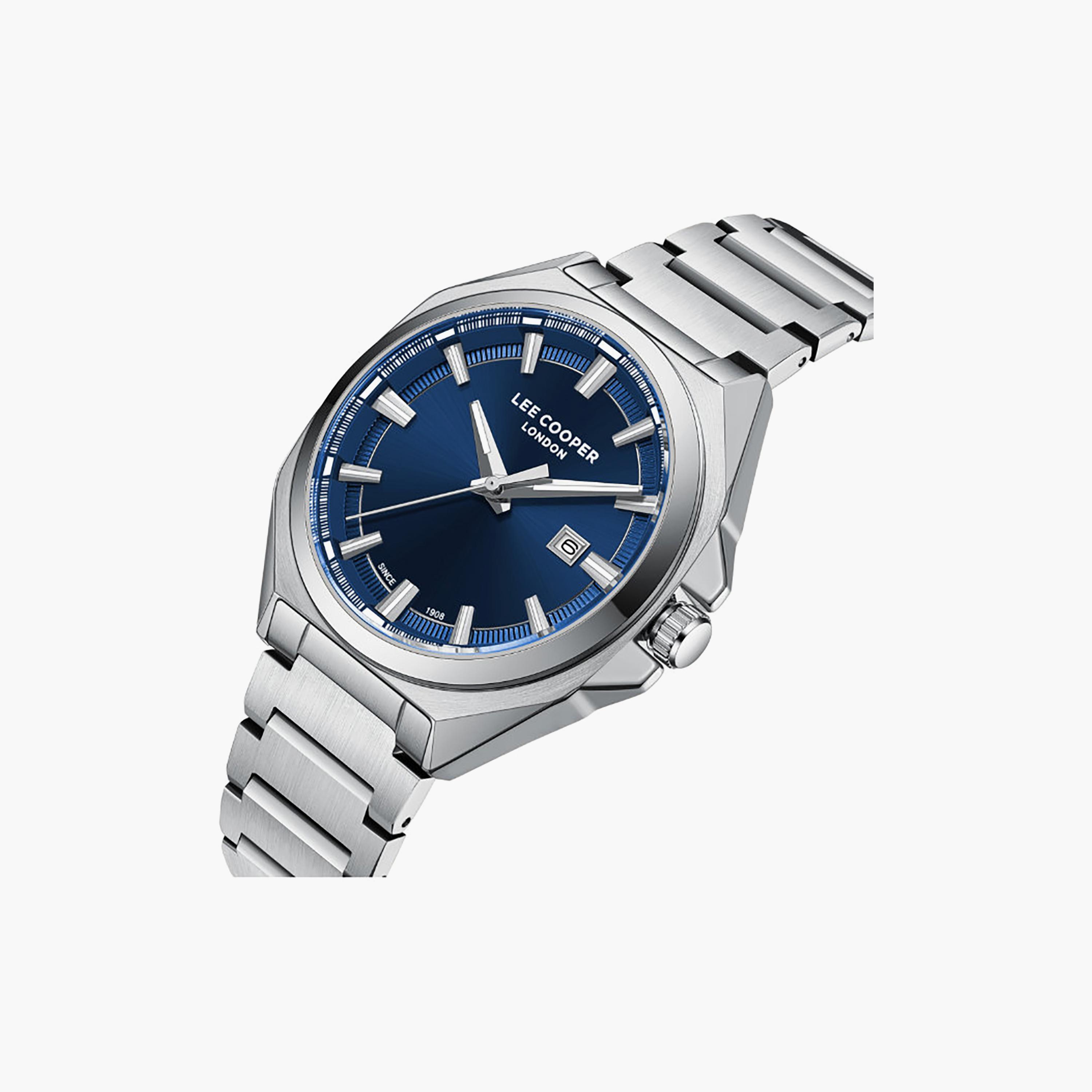 Lee Cooper Men's 42MM Silver Analog Metal Watch | LC08271.390-men-watchesandjewellery-watches-image-6