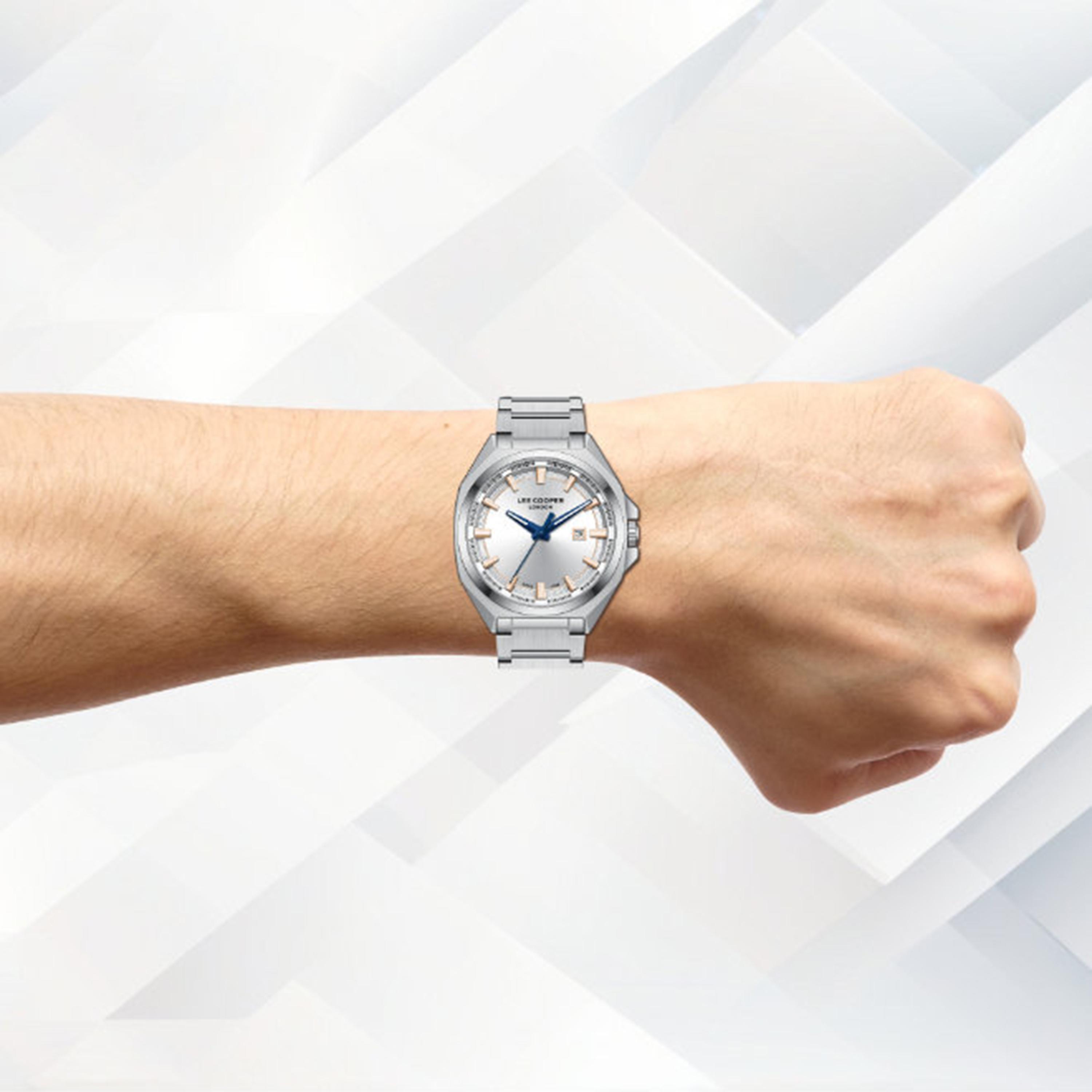 Lee Cooper Men's 42MM Silver Analog Metal Watch | LC08271.330-men-watchesandjewellery-watches-image-10