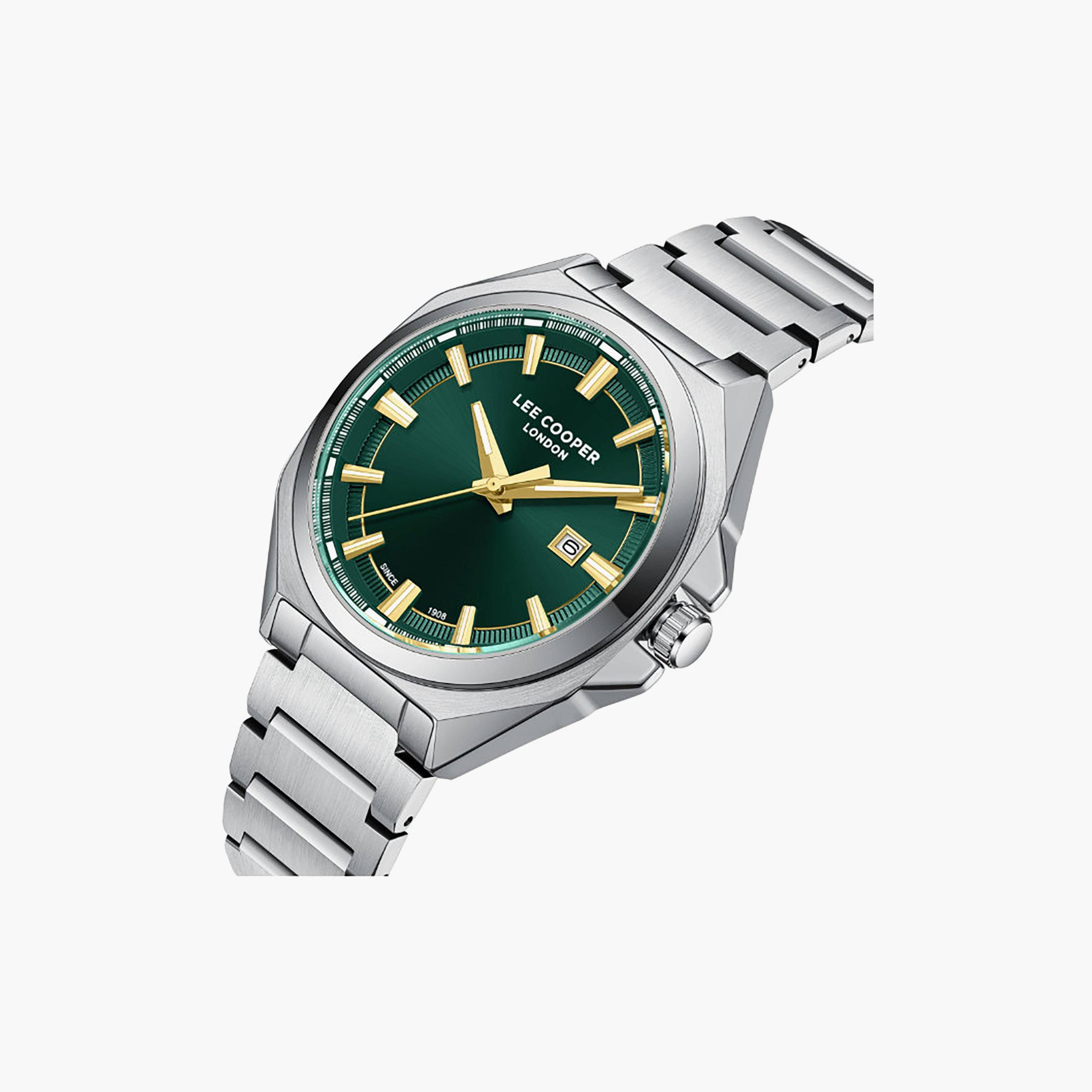 Lee Cooper Men's 42MM Silver Analog Metal Watch | LC08271.370-men-watchesandjewellery-watches-image-6