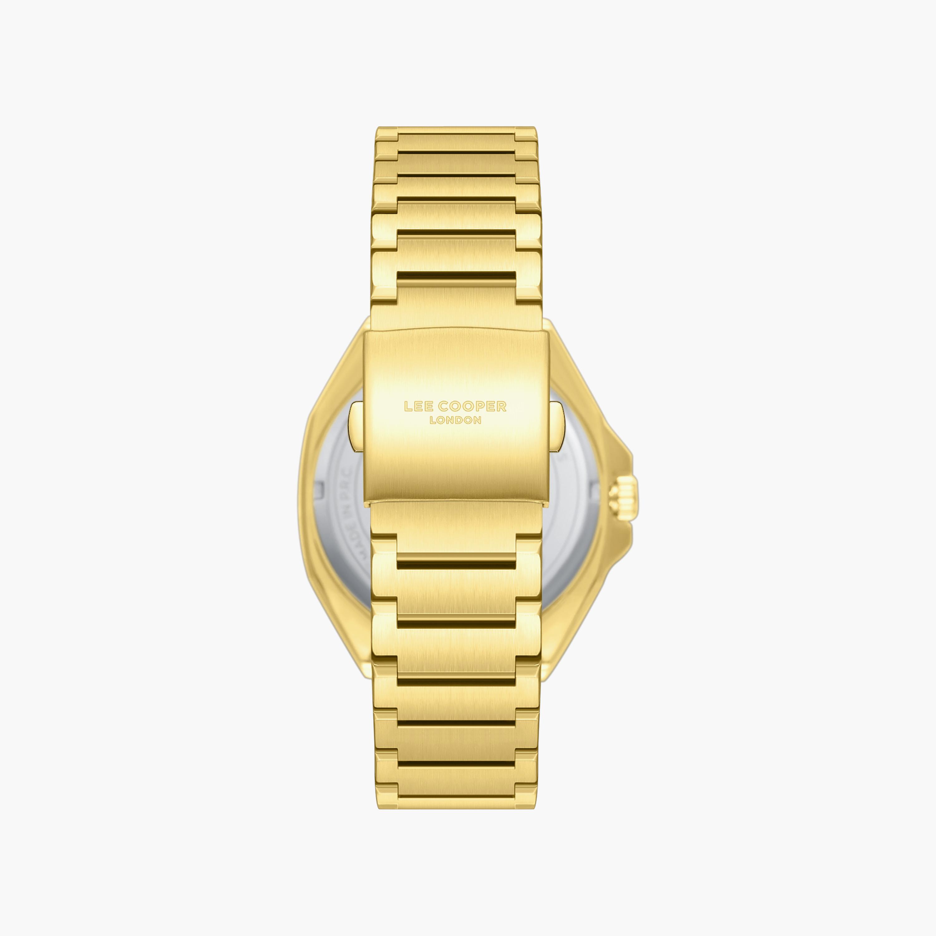 Lee Cooper Men's 42MM Gold Analog Metal Watch | LC08271.160-men-watchesandjewellery-watches-image-5
