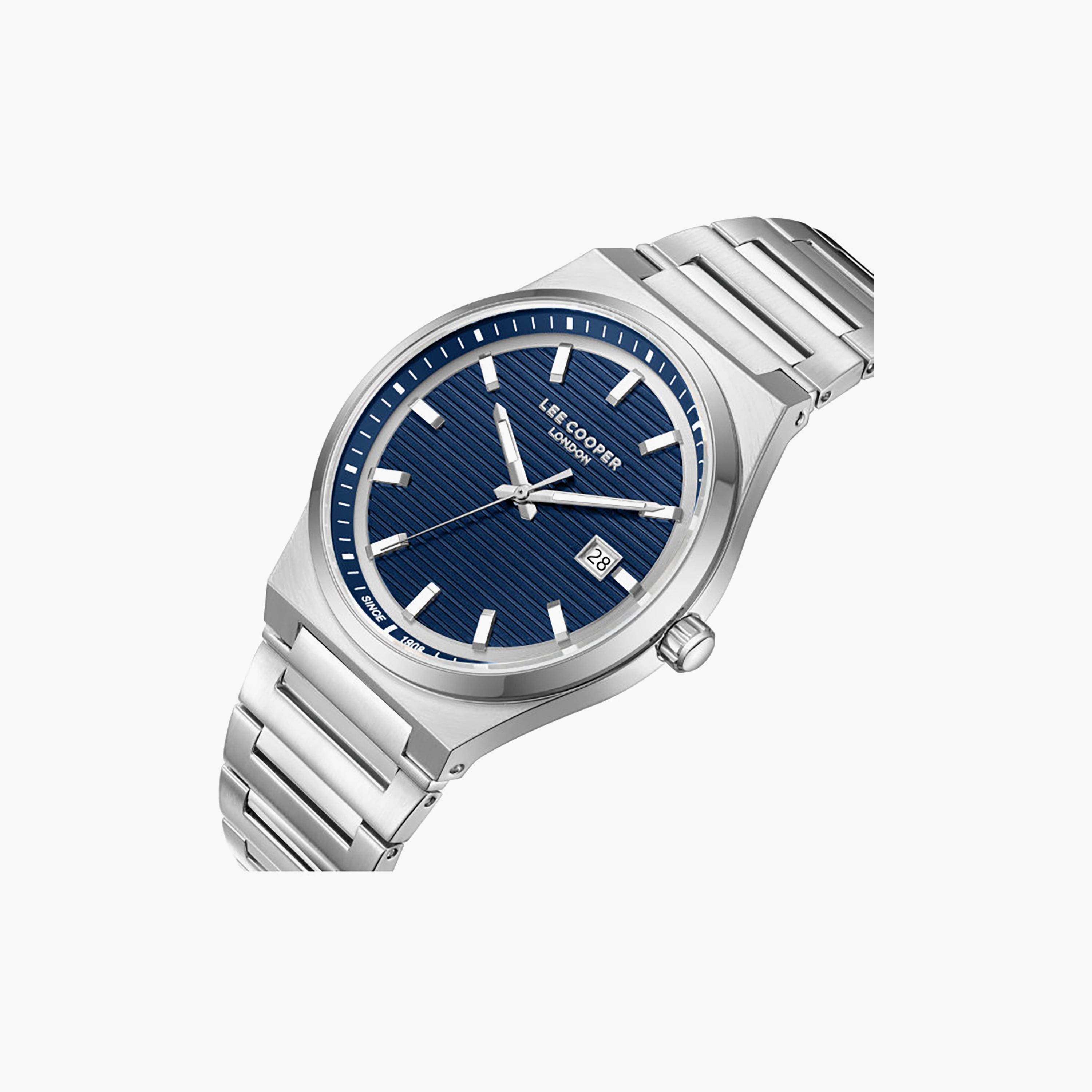 Lee Cooper Men's 41MM Silver Analog Metal Watch | LC08288.390-men-watchesandjewellery-watches-image-6