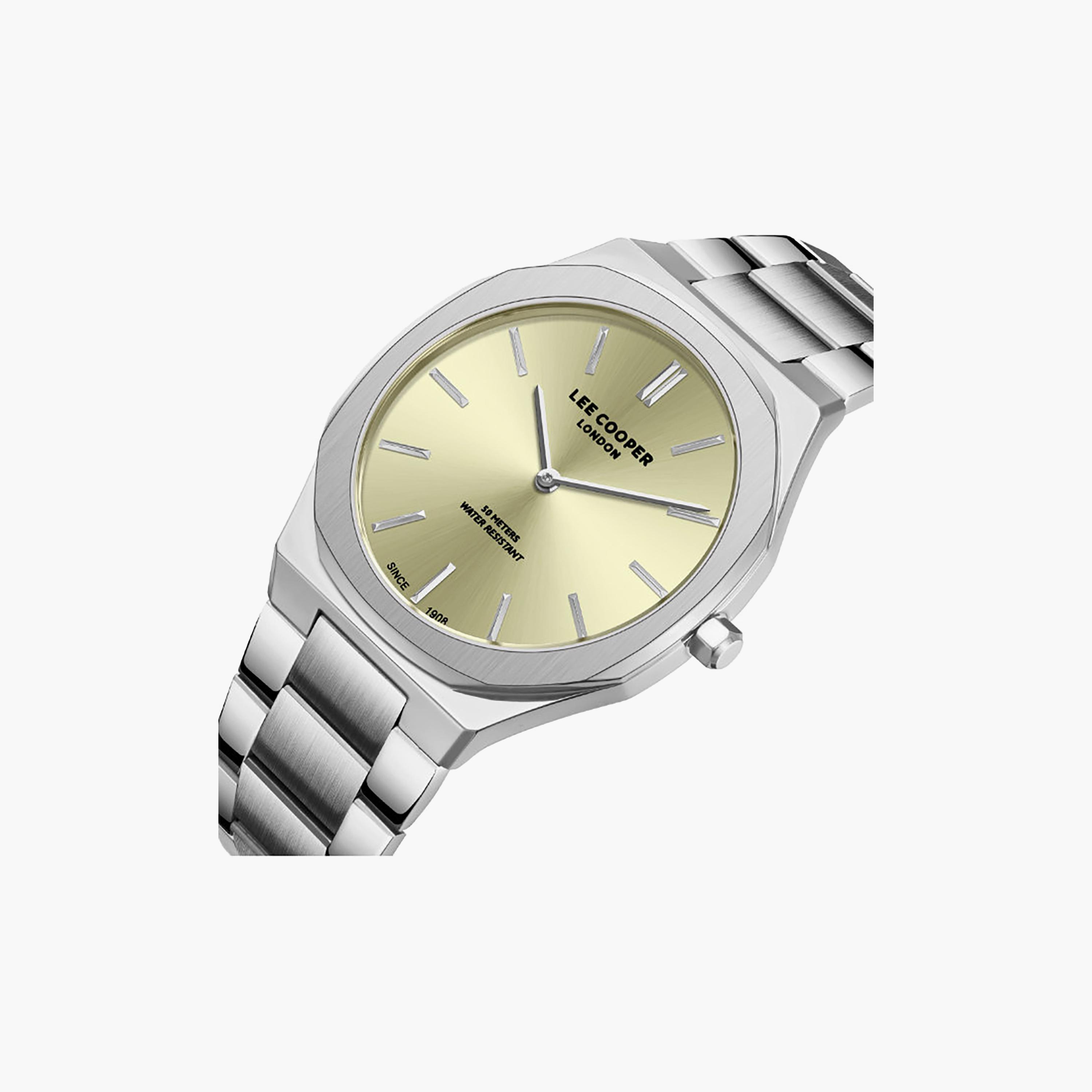 Lee Cooper Men's 41MM Silver Analog Metal Watch | LC08275.310-men-watchesandjewellery-watches-image-6