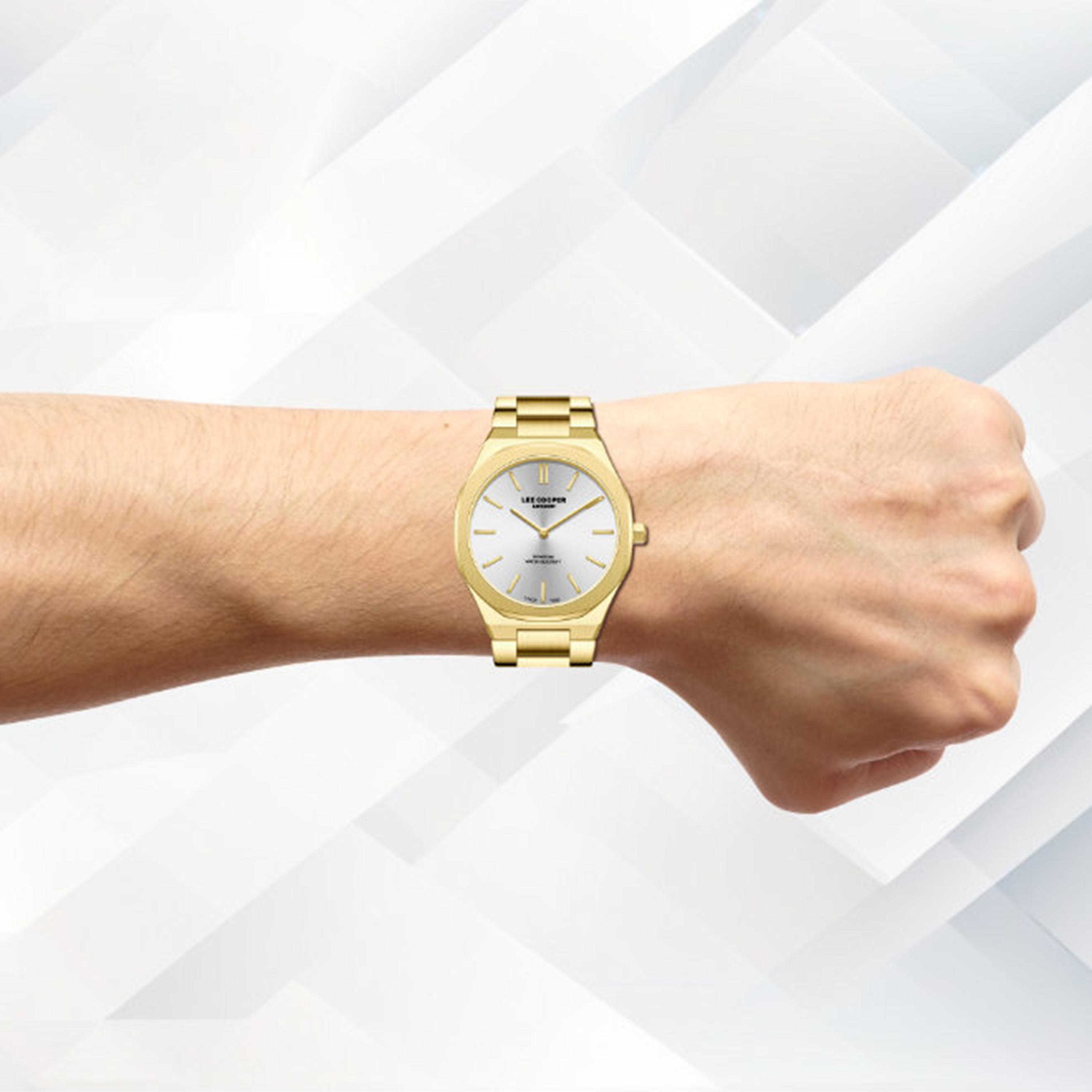 Lee Cooper Men's 41MM Gold Analog Metal Watch | LC08275.130-men-watchesandjewellery-watches-image-10