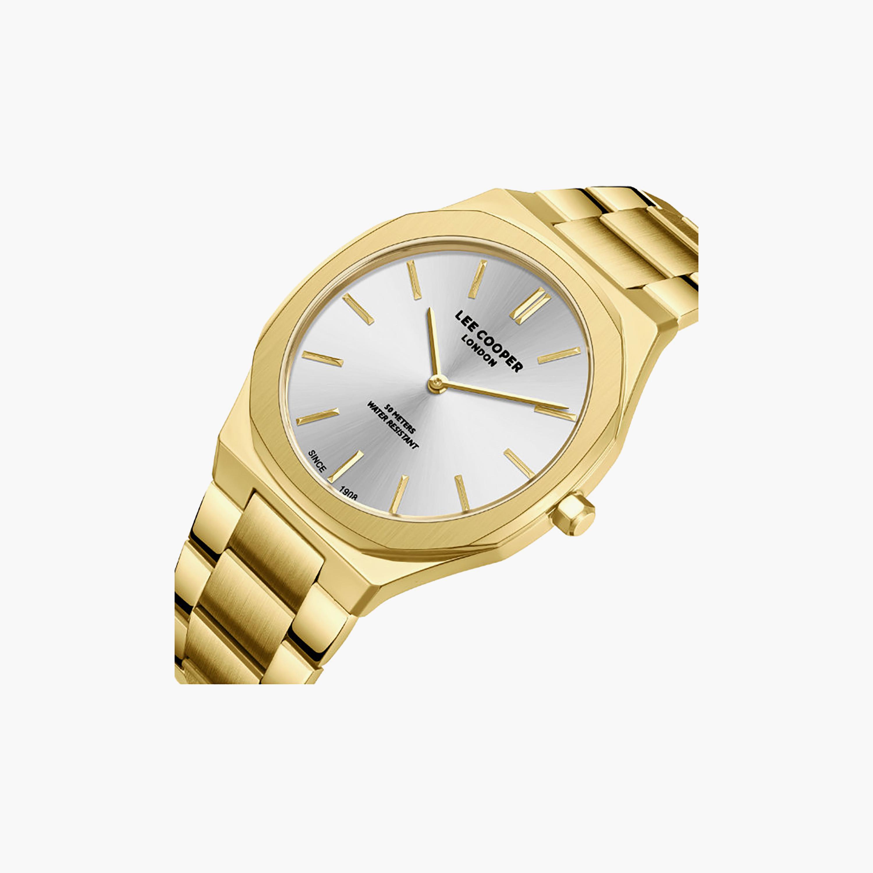 Lee Cooper Men's 41MM Gold Analog Metal Watch | LC08275.130-men-watchesandjewellery-watches-image-6
