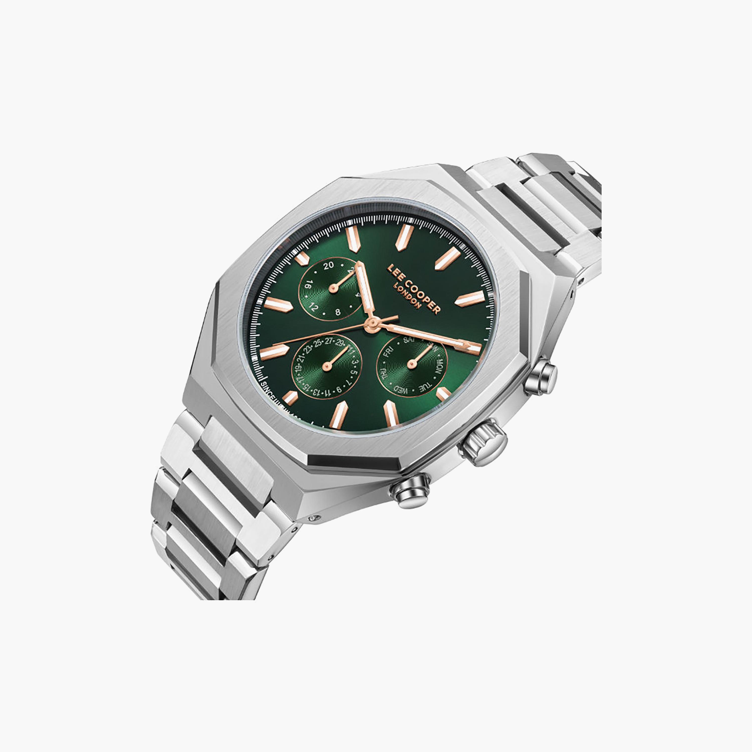 Lee Cooper Men's 43MM Silver Chronograph Metal Watch | LC08045.370-men-watchesandjewellery-watches-image-6