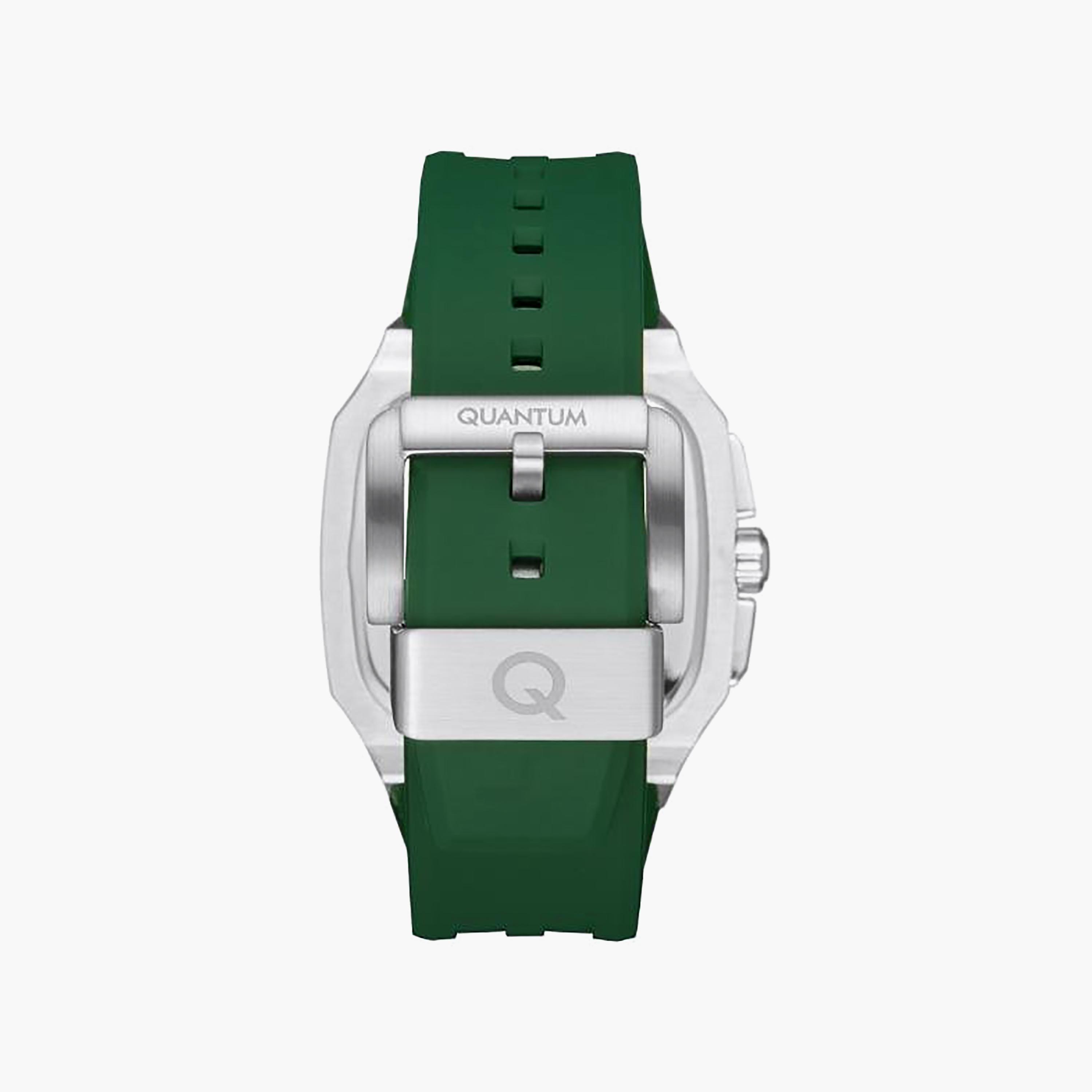 Quantum Men's 44MM Green Analog Silicone Watch | HNG1033.275-men-watchesandjewellery-watches-image-5