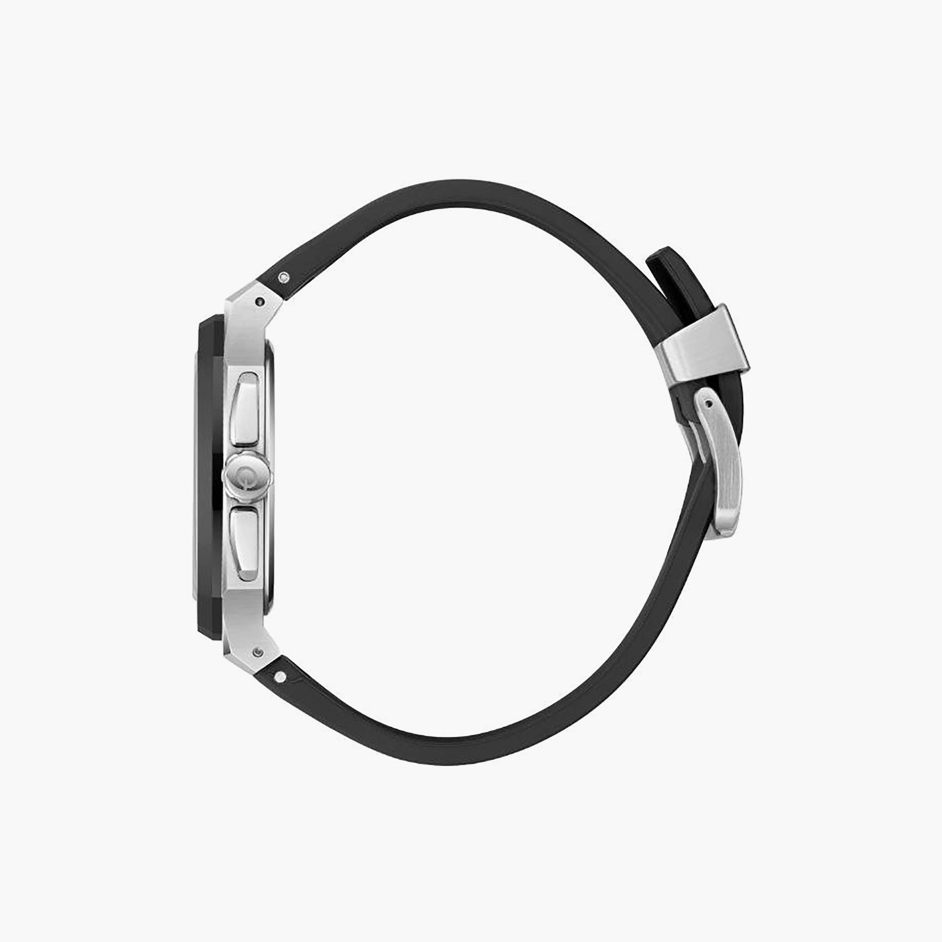 Quantum Men's 44MM Black Analog Silicone Watch | HNG1033.552-men-watchesandjewellery-watches-image-3
