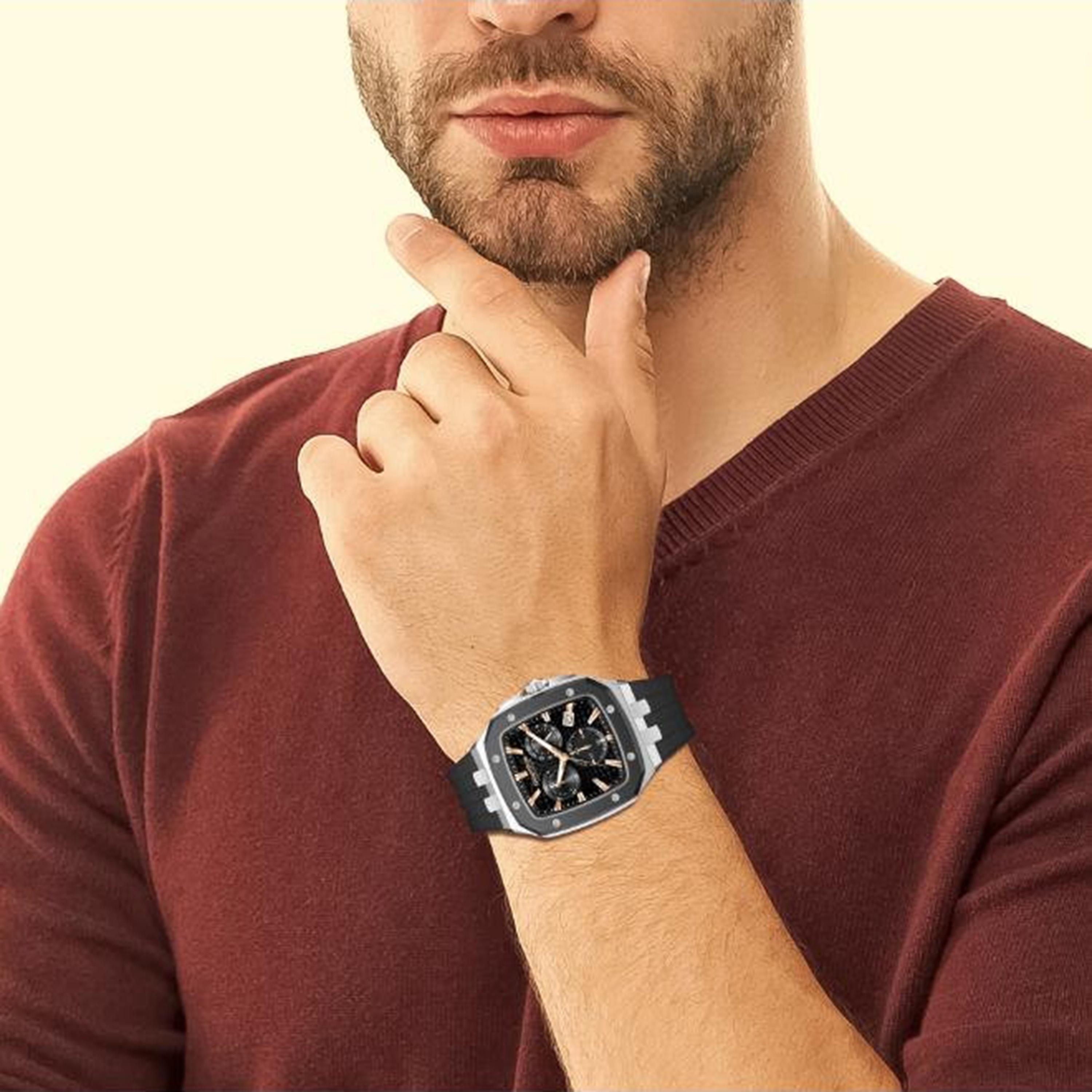 Quantum Men's 44MM Black Analog Silicone Watch | HNG1033.552-men-watchesandjewellery-watches-image-7