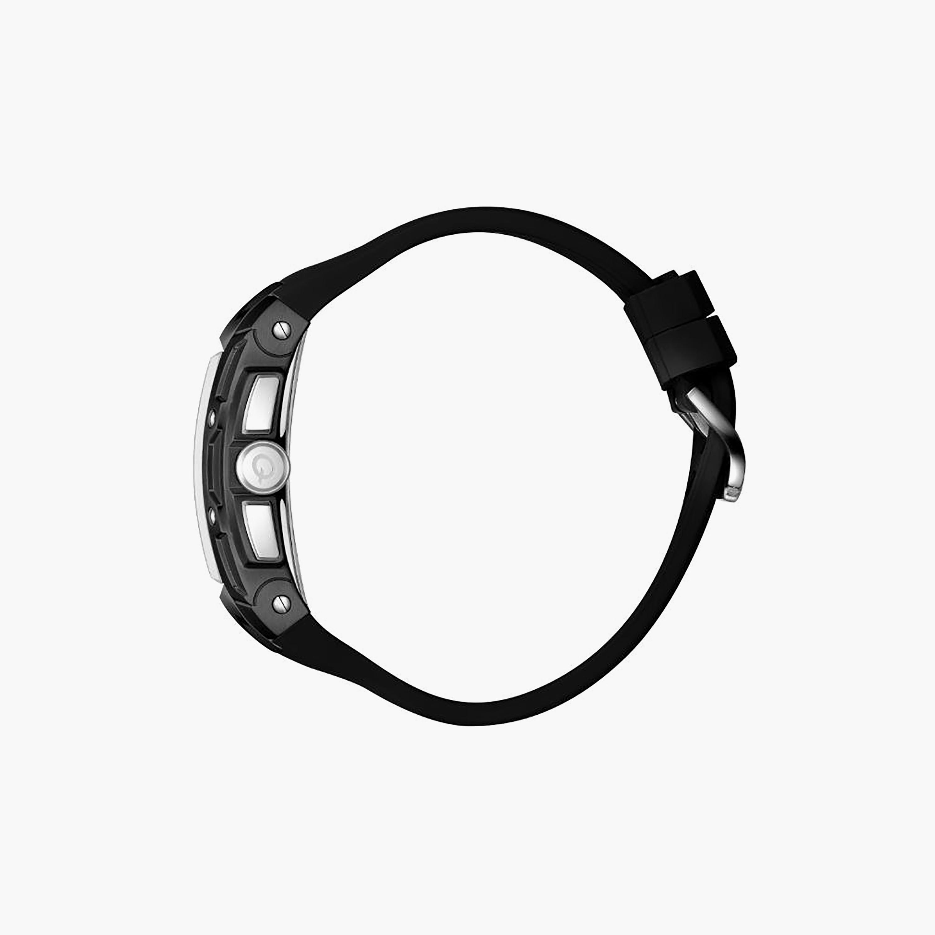 Quantum Men's 43.5MM Black Chronograph Silicone Watch | HNG1161.061-men-watchesandjewellery-watches-image-3