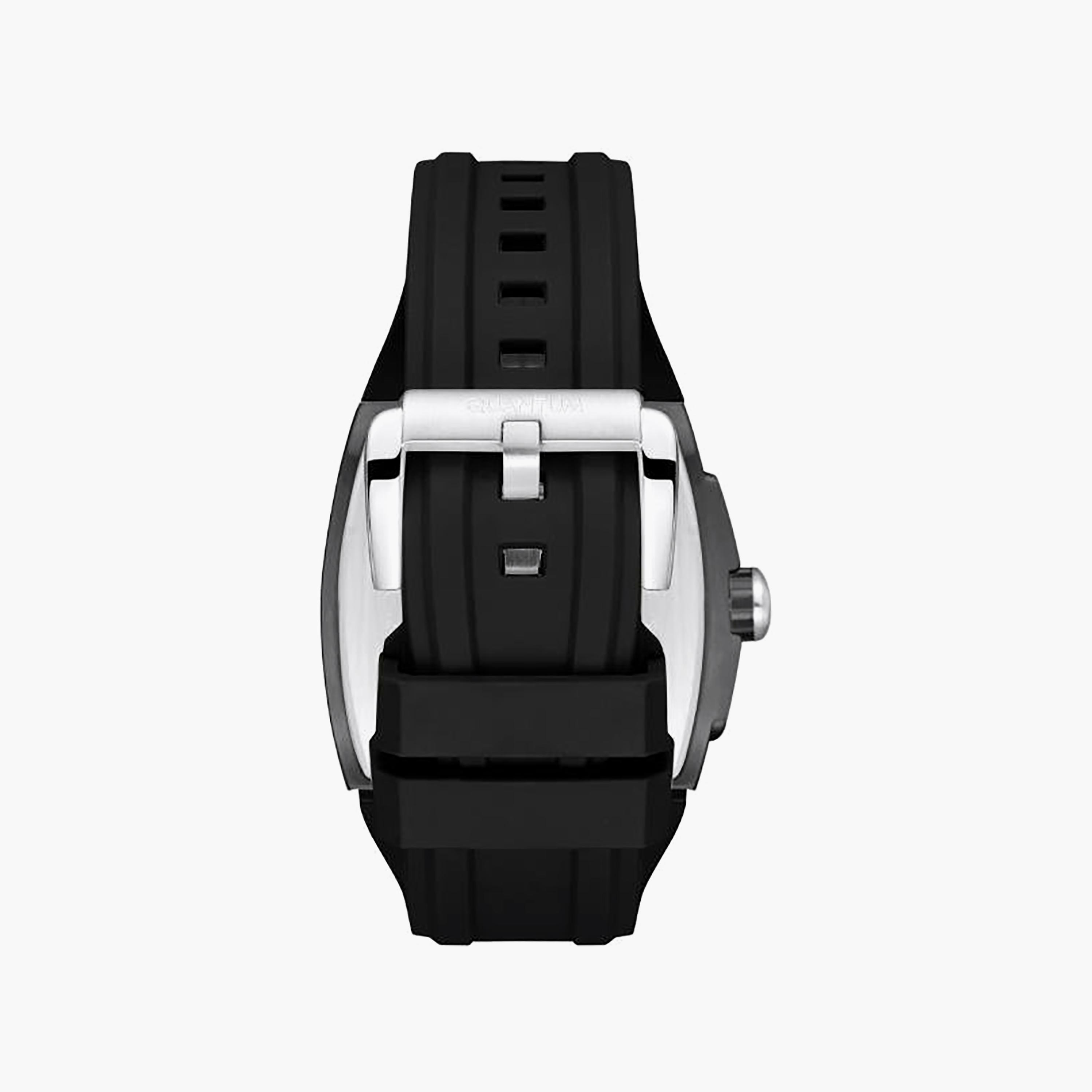 Quantum Men's 43.5MM Black Chronograph Silicone Watch | HNG1161.061-men-watchesandjewellery-watches-image-4