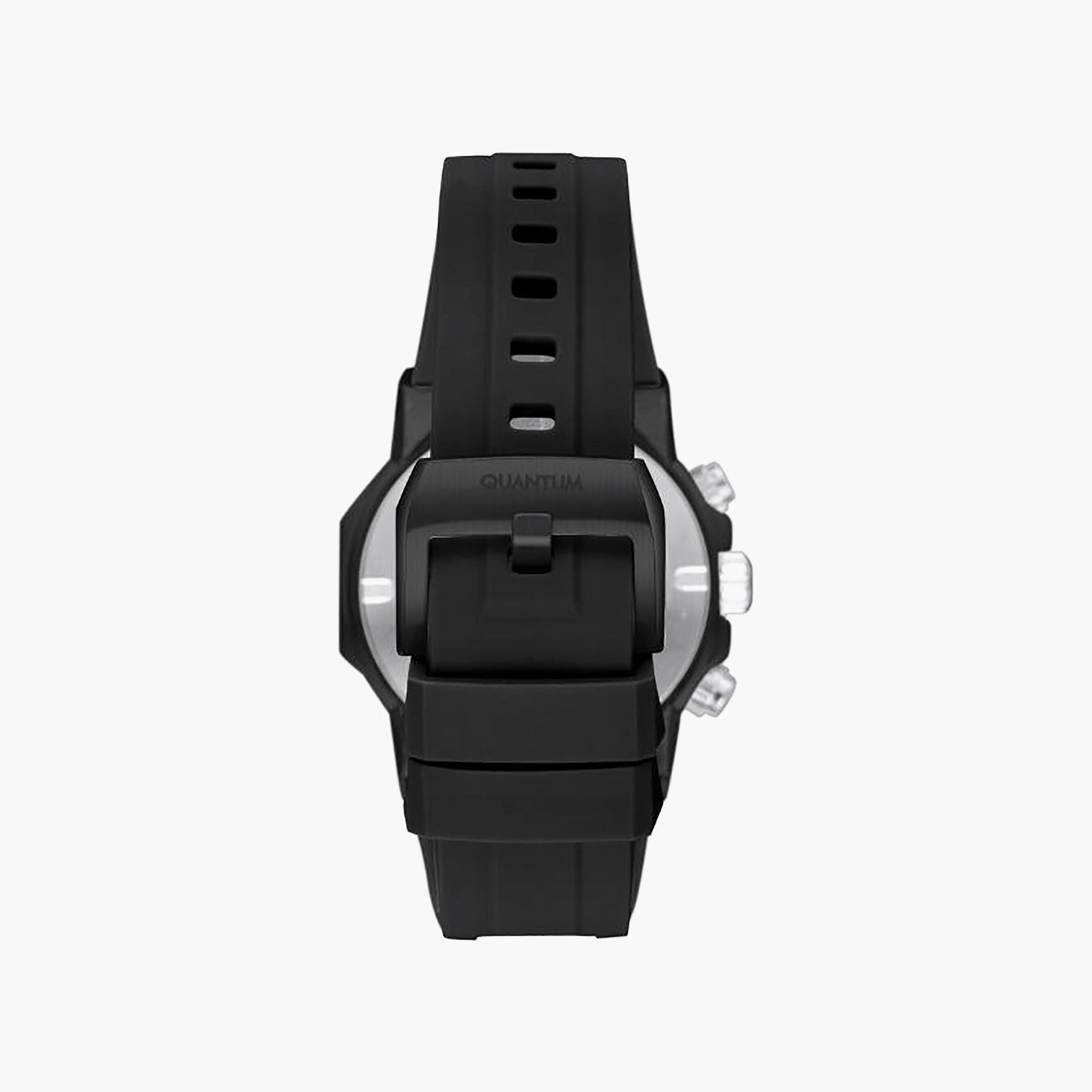 Quantum Men's 44MM Red Chronograph Silicone Watch | HNG1232.681-men-watchesandjewellery-watches-image-4