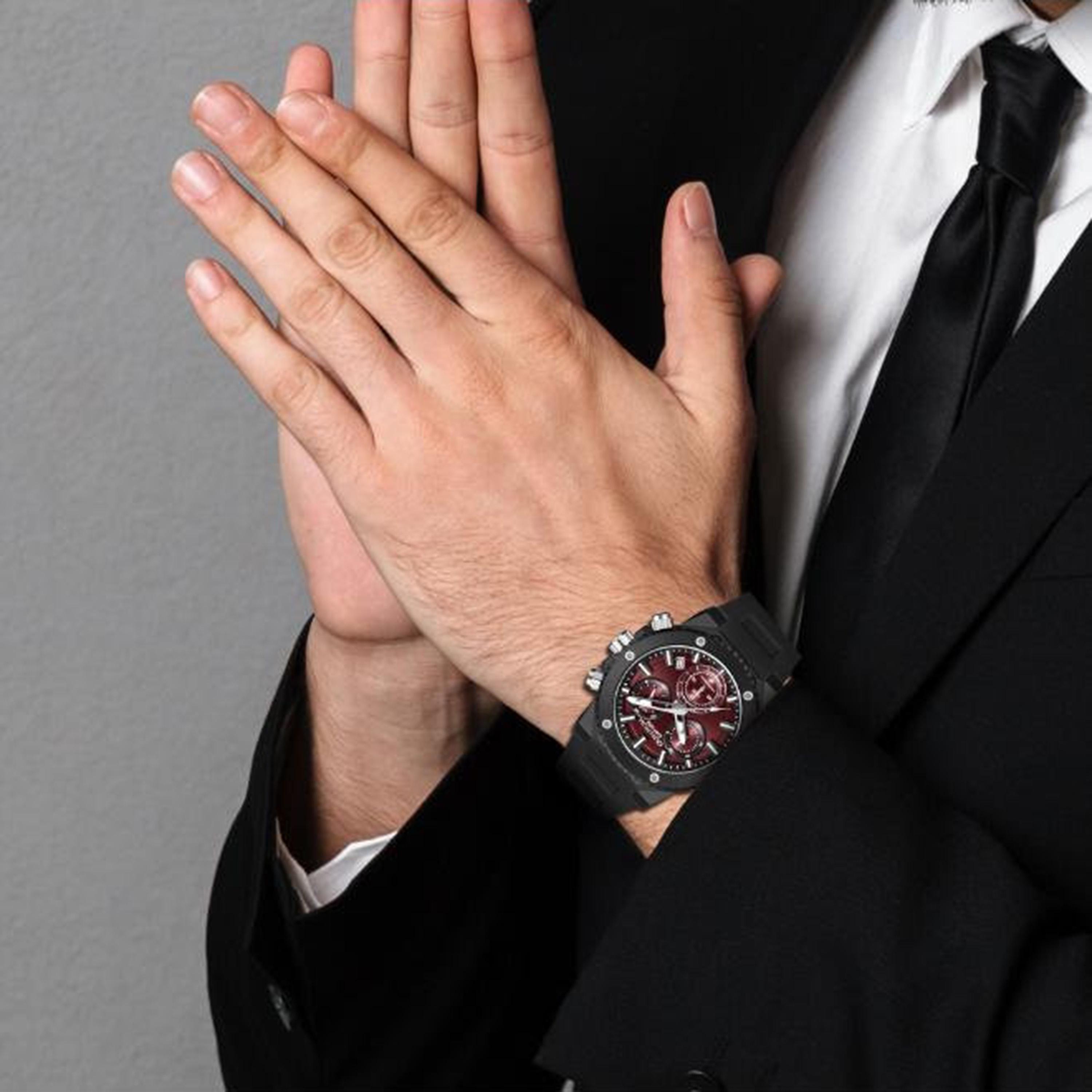 Quantum Men's 44MM Red Chronograph Silicone Watch | HNG1232.681-men-watchesandjewellery-watches-image-7