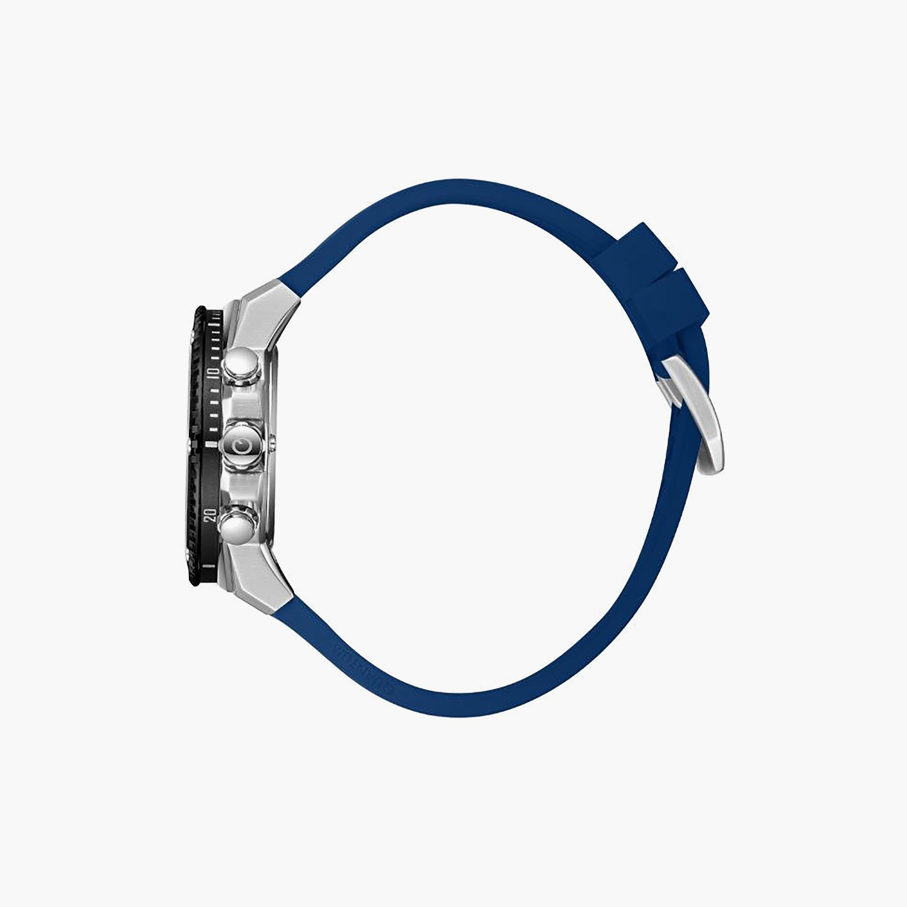 Quantum Men's 44MM Blue Chronograph Silicone Watch | HNG1232.399-men-watchesandjewellery-watches-image-3