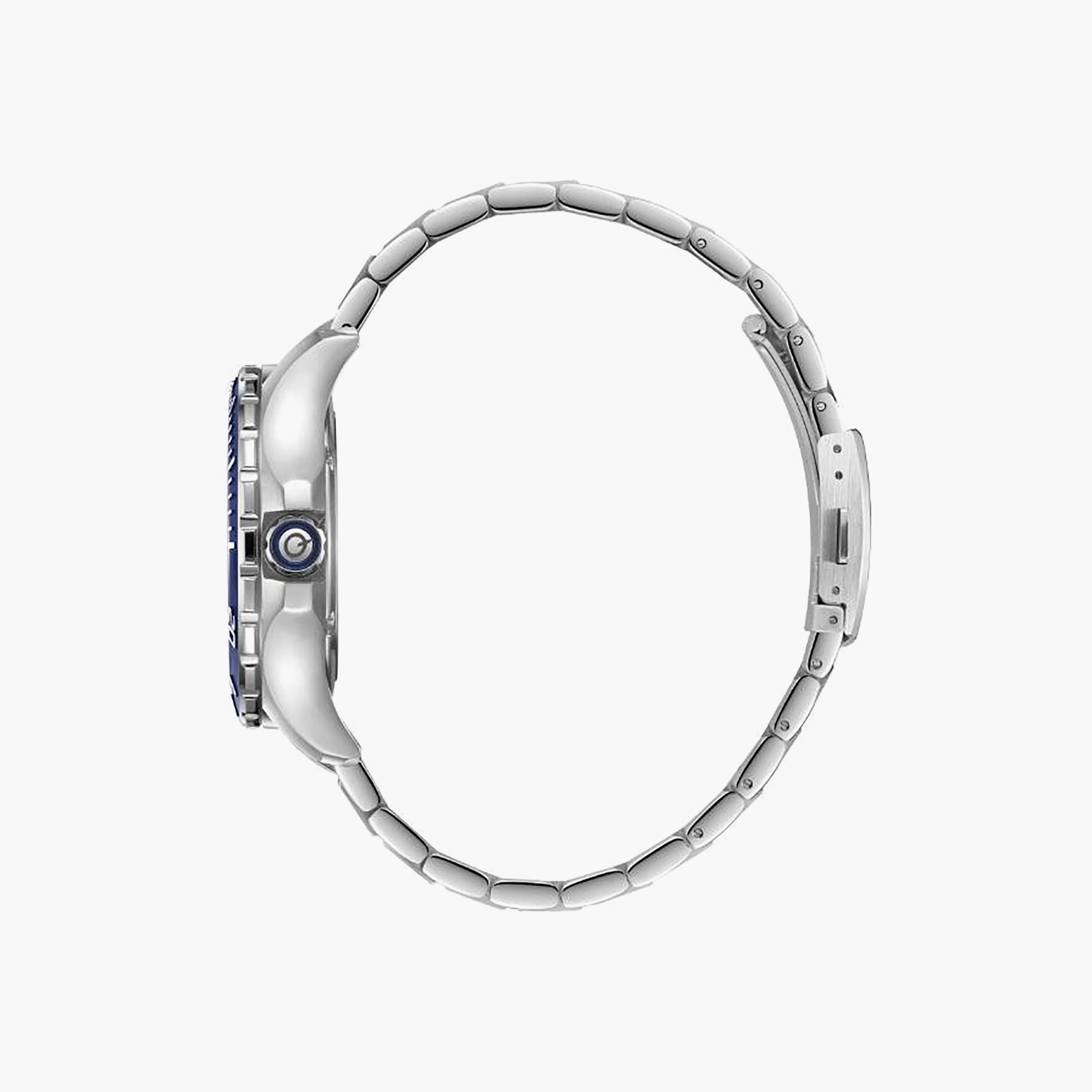 ساعة أنالوج معدن باللون الفضي 43.5 مم للرجال من كوانتوم | QMG1188.390-men-watchesandjewellery-watches-image-4