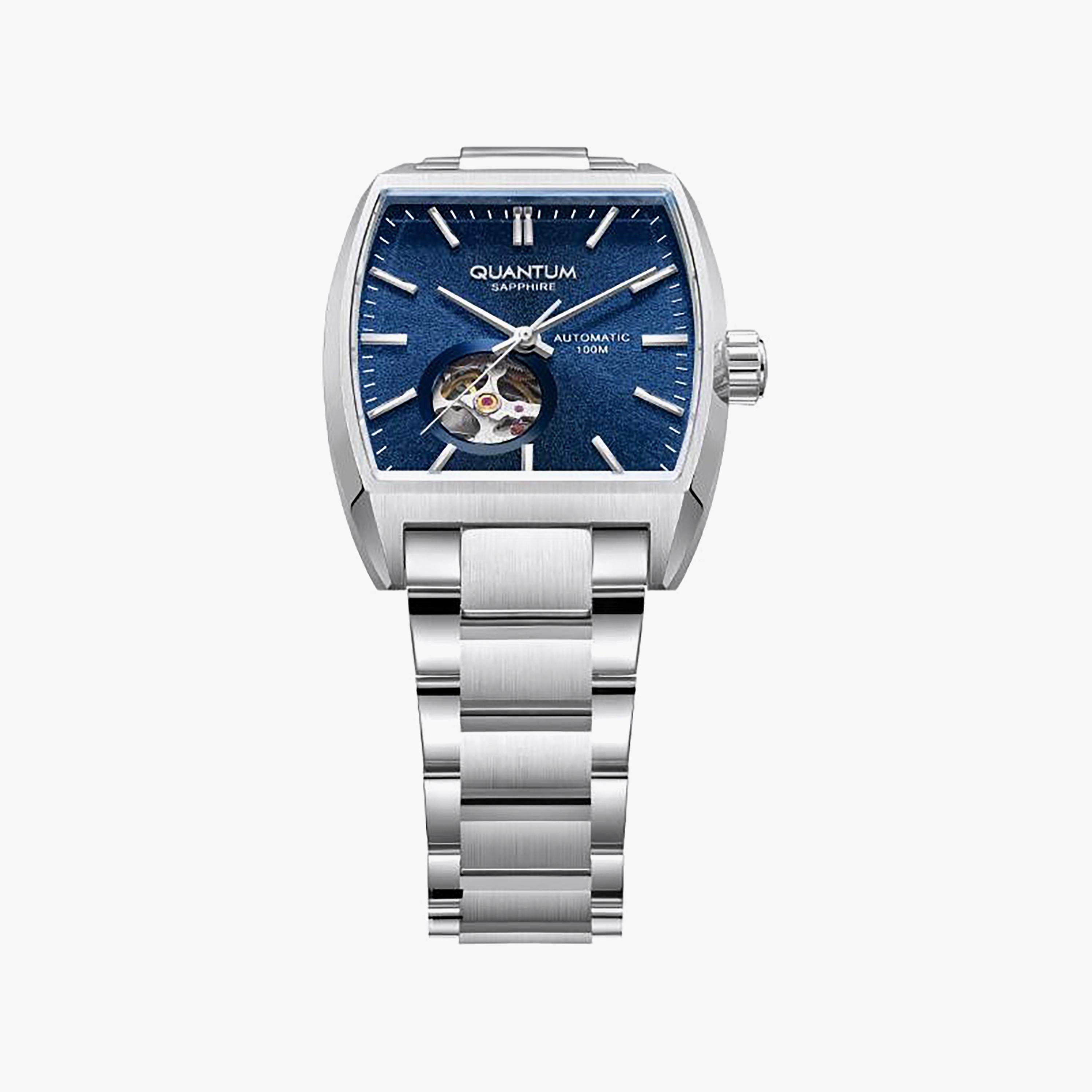 Quantum Men's 38MM Silver Analog Metal Watch | QMG1226.390-men-watchesandjewellery-watches-image-6