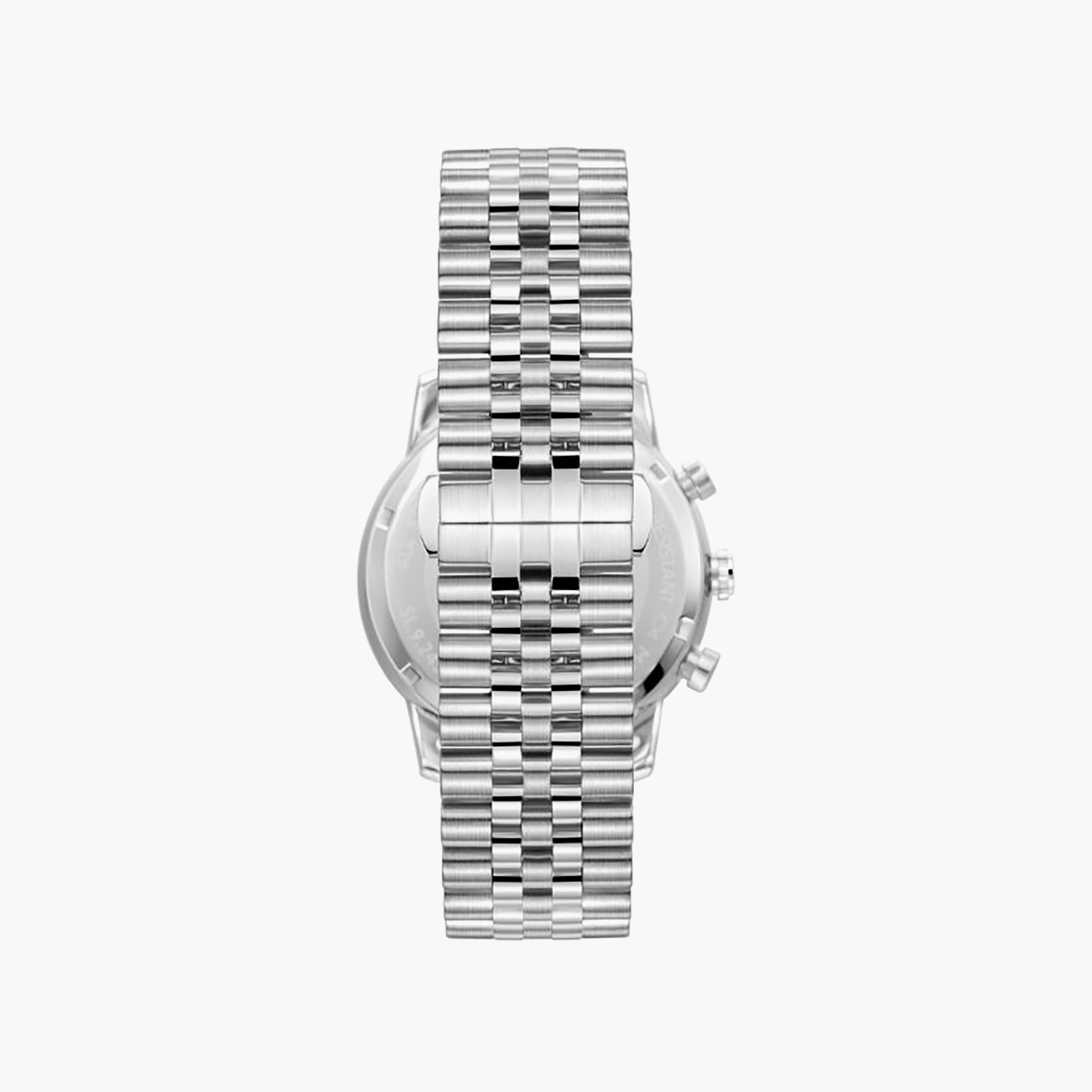 Slazenger Men's 43MM Silver Chronograph Metal Watch | SL.9.2453.2.01-men-watchesandjewellery-watches-image-4