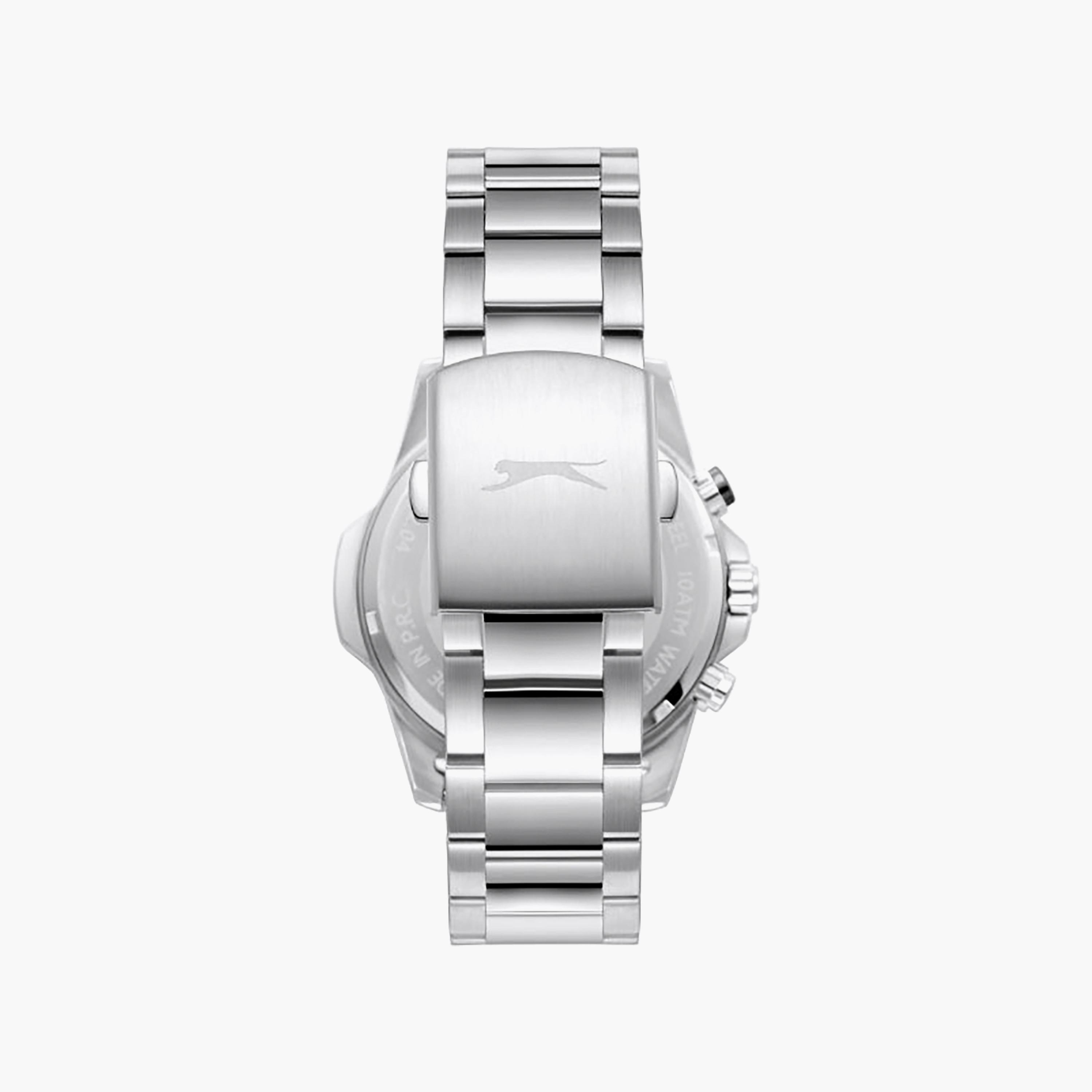 Slazenger Men's 43MM Silver Chronograph Metal Watch | SL.9.2456.2.01-men-watchesandjewellery-watches-image-4