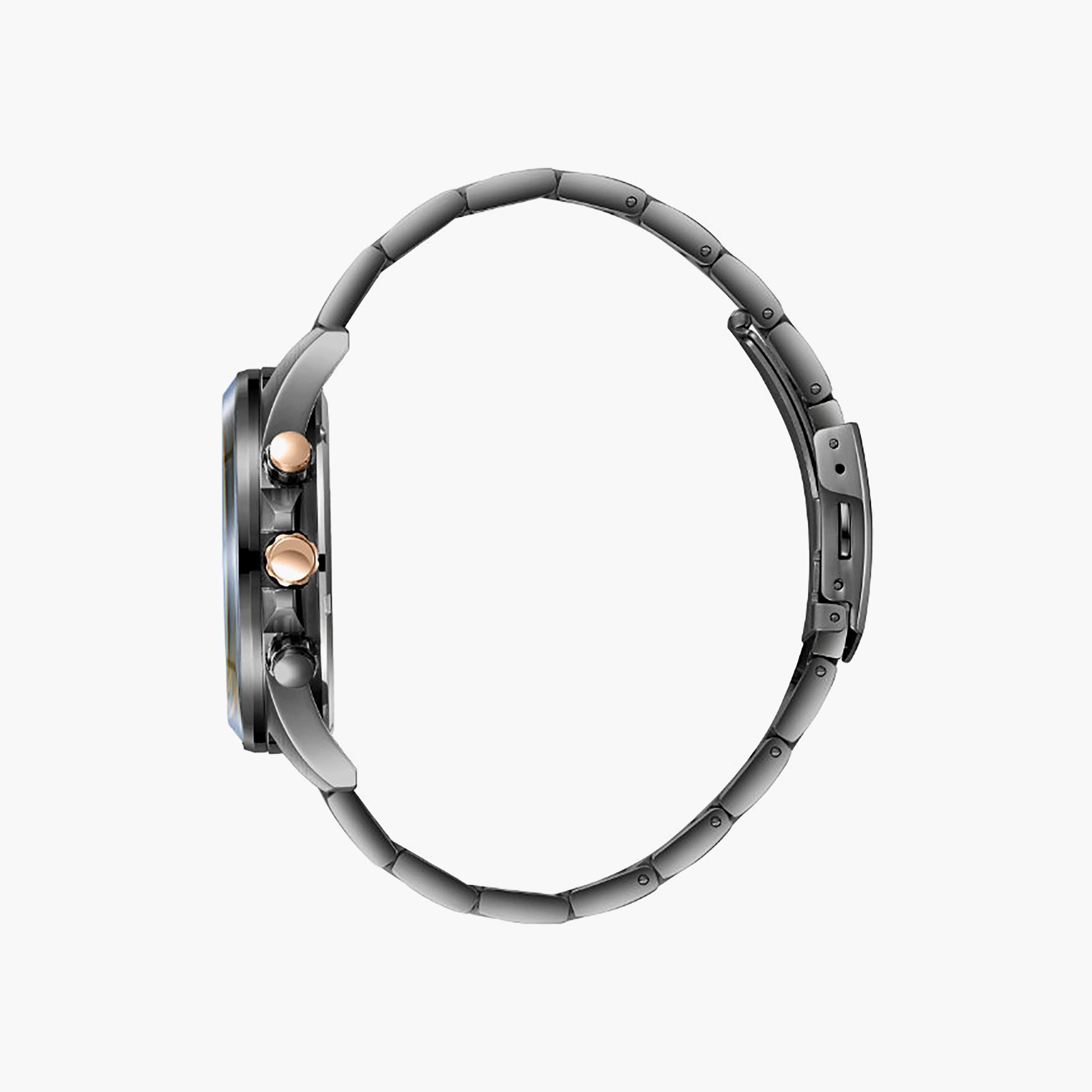 Slazenger Men's 43MM Black Chronograph Metal Watch | SL.9.2456.2.06-men-watchesandjewellery-watches-image-3