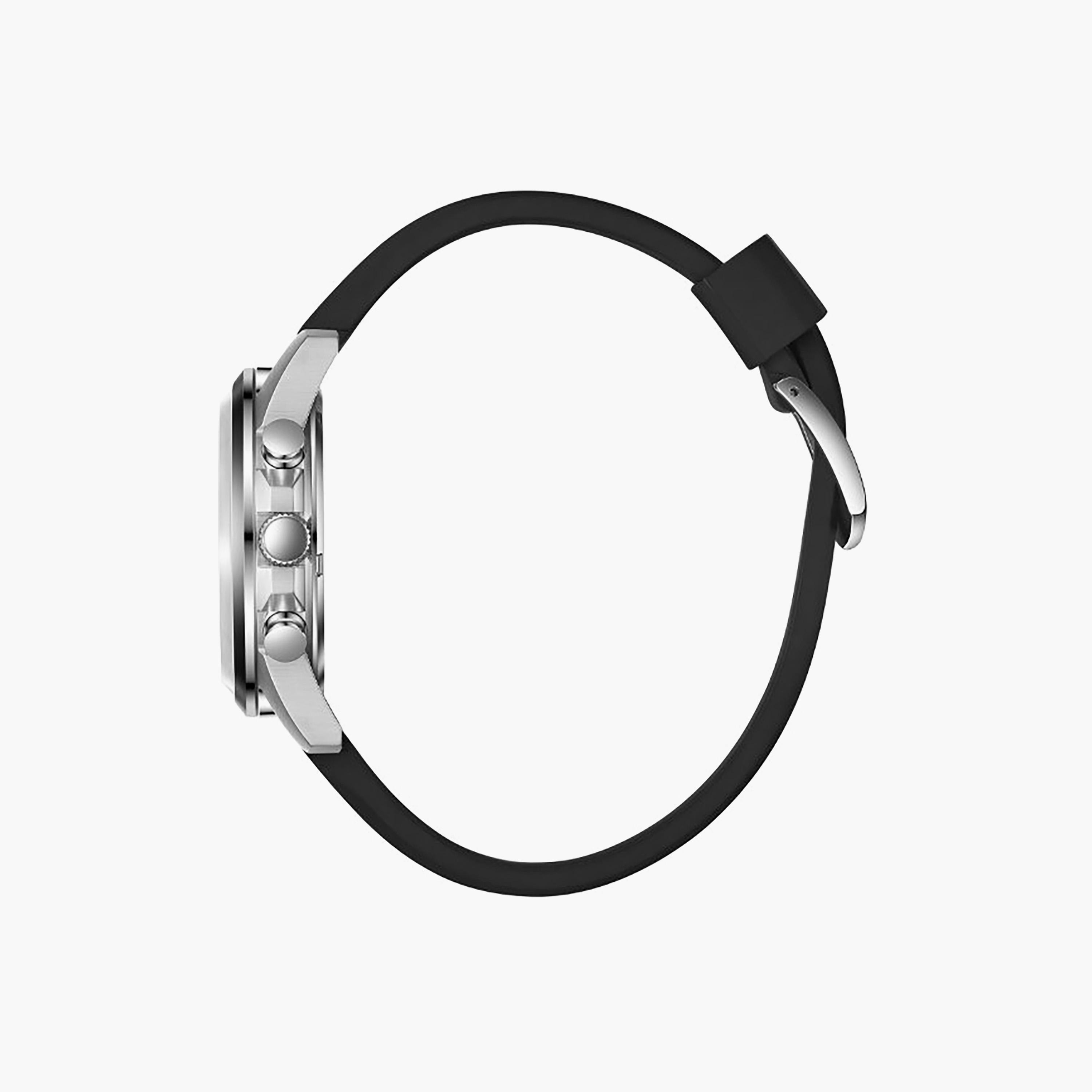 Slazenger Men's 42MM Black Chronograph Silicone Watch | SL.9.2523.2.01-men-watchesandjewellery-watches-image-3