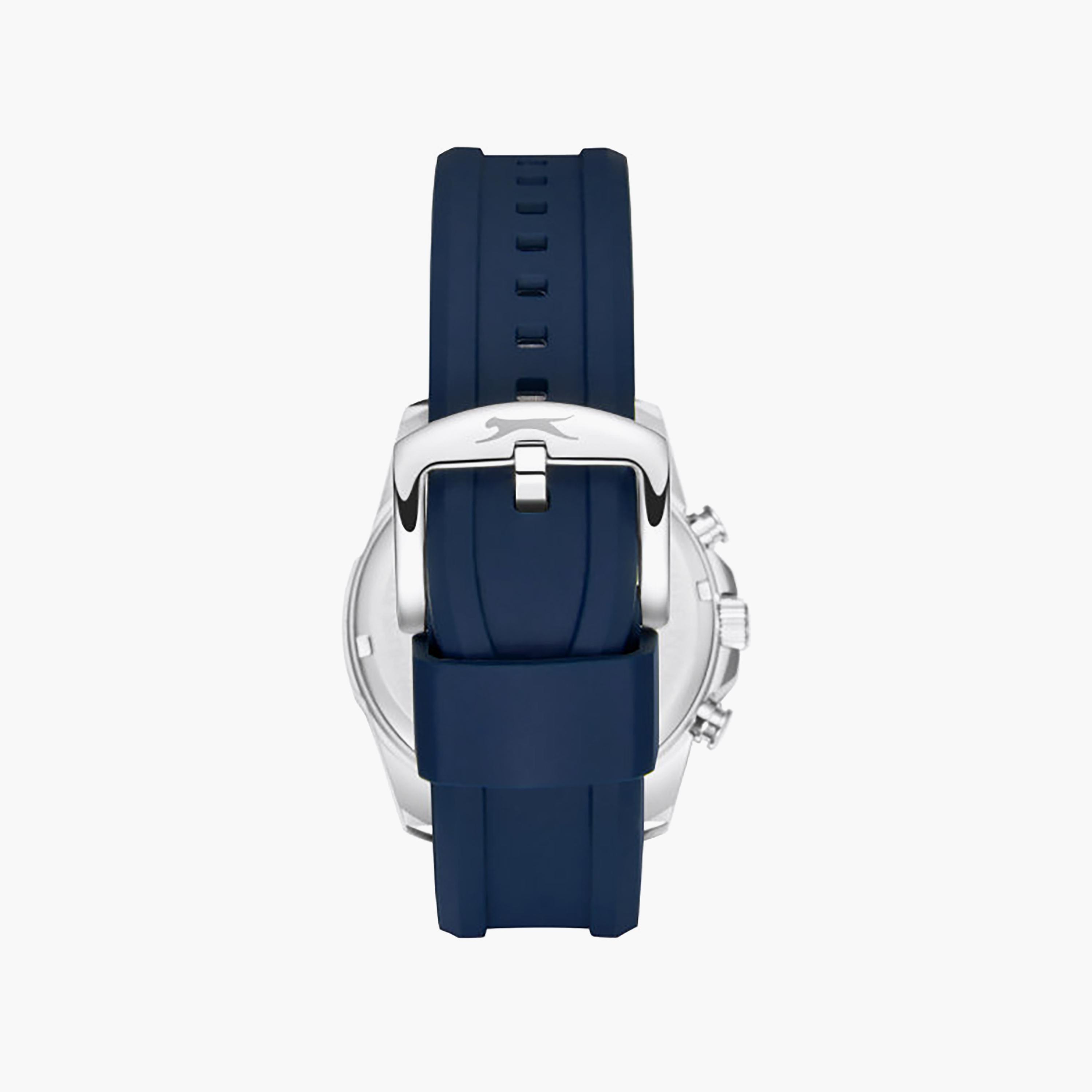 Slazenger Men's 42MM Blue Chronograph Silicone Watch | SL.9.2523.2.02-men-watchesandjewellery-watches-image-4