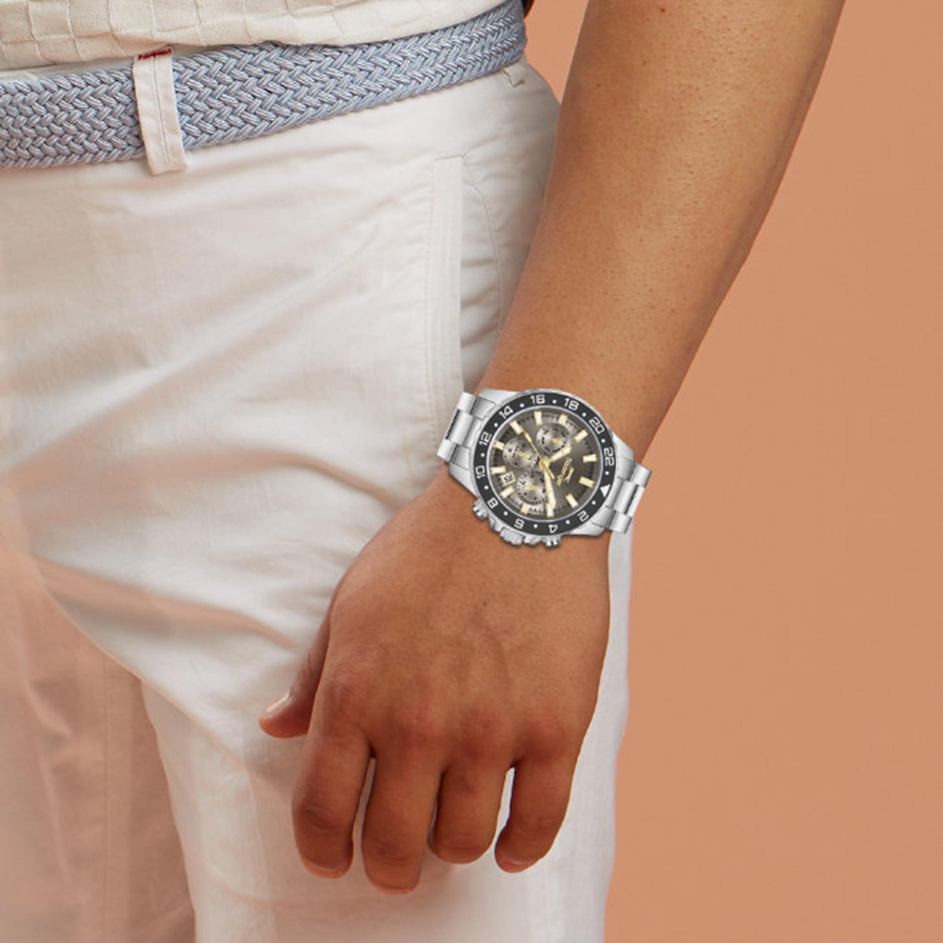 ساعة كرونوغراف معدن باللون الفضي 42 مم للرجال من سلازينجر | SL.9.2552.2.06-men-watchesandjewellery-watches-image-9