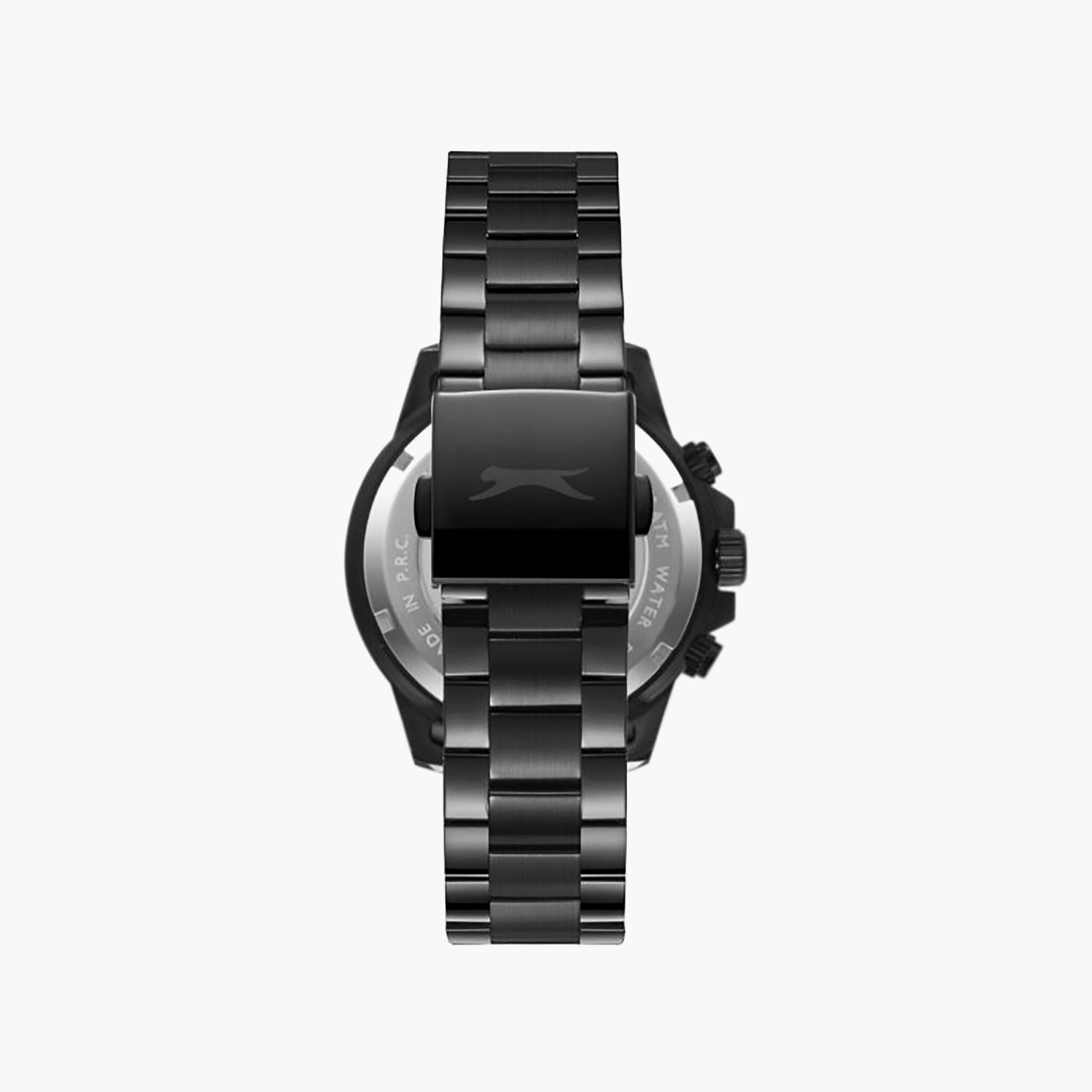 ساعة كرونوغراف معدن باللون الأسود 42 مم للرجال من سلازينجر | SL.9.2552.2.660-men-watchesandjewellery-watches-image-3