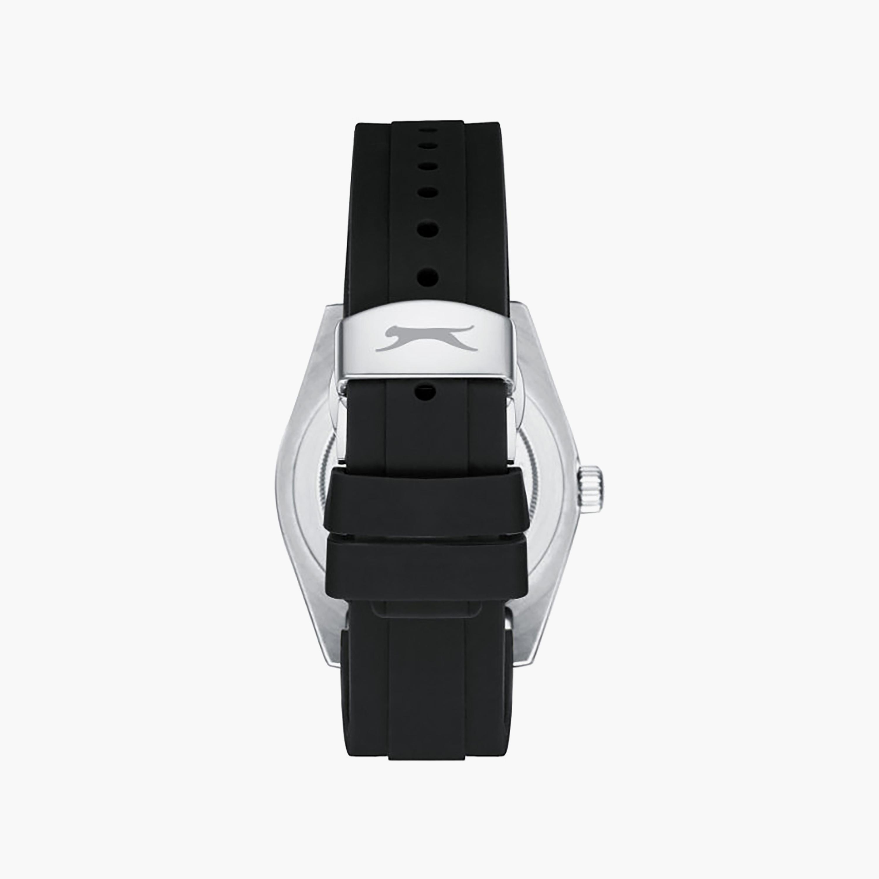 Slazenger Men's 42MM Black Analog Silicone Watch | SL.9.2571.2.351-men-watchesandjewellery-watches-image-4