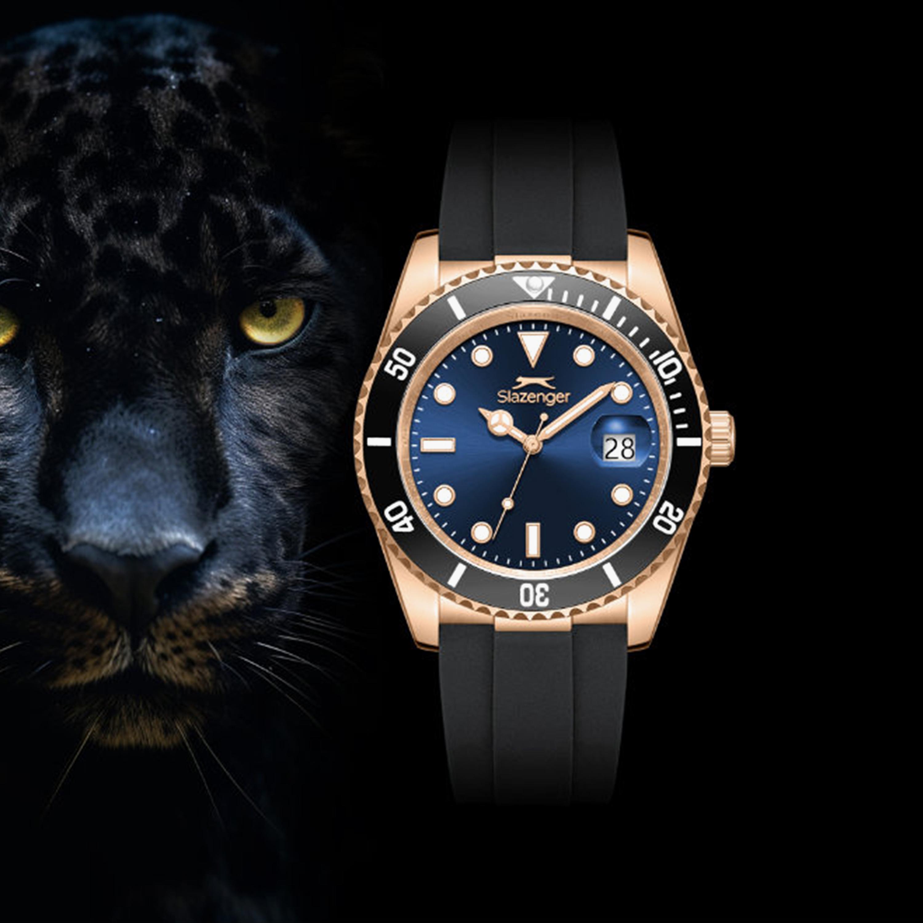 ساعة أنالوج سيليكون باللون الأسود 42 مم للرجال من سلازينجر | SL.9.2571.2.491-men-watchesandjewellery-watches-image-8