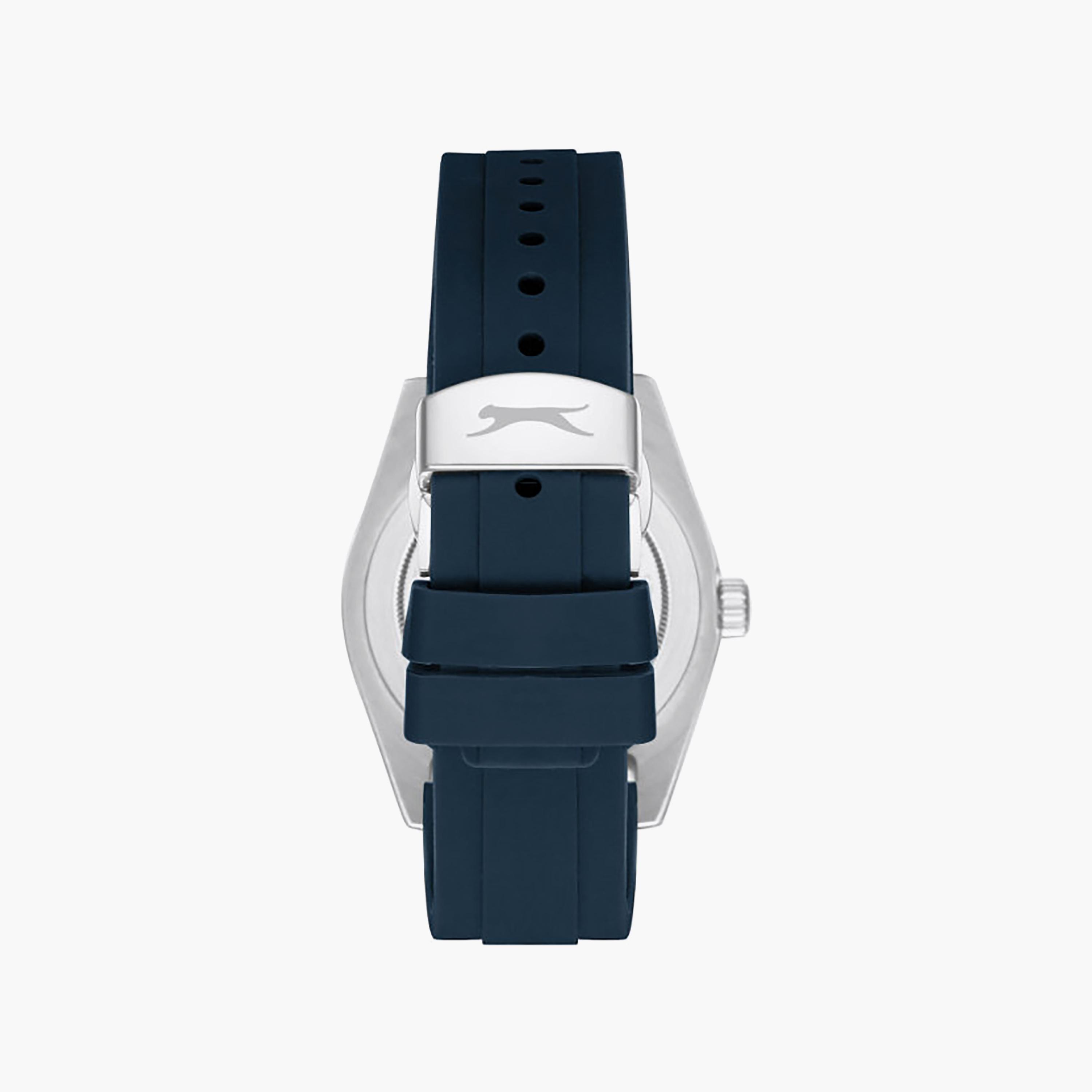 Slazenger Men's 42MM Blue Analog Silicone Watch | SL.9.2571.2.999-men-watchesandjewellery-watches-image-4