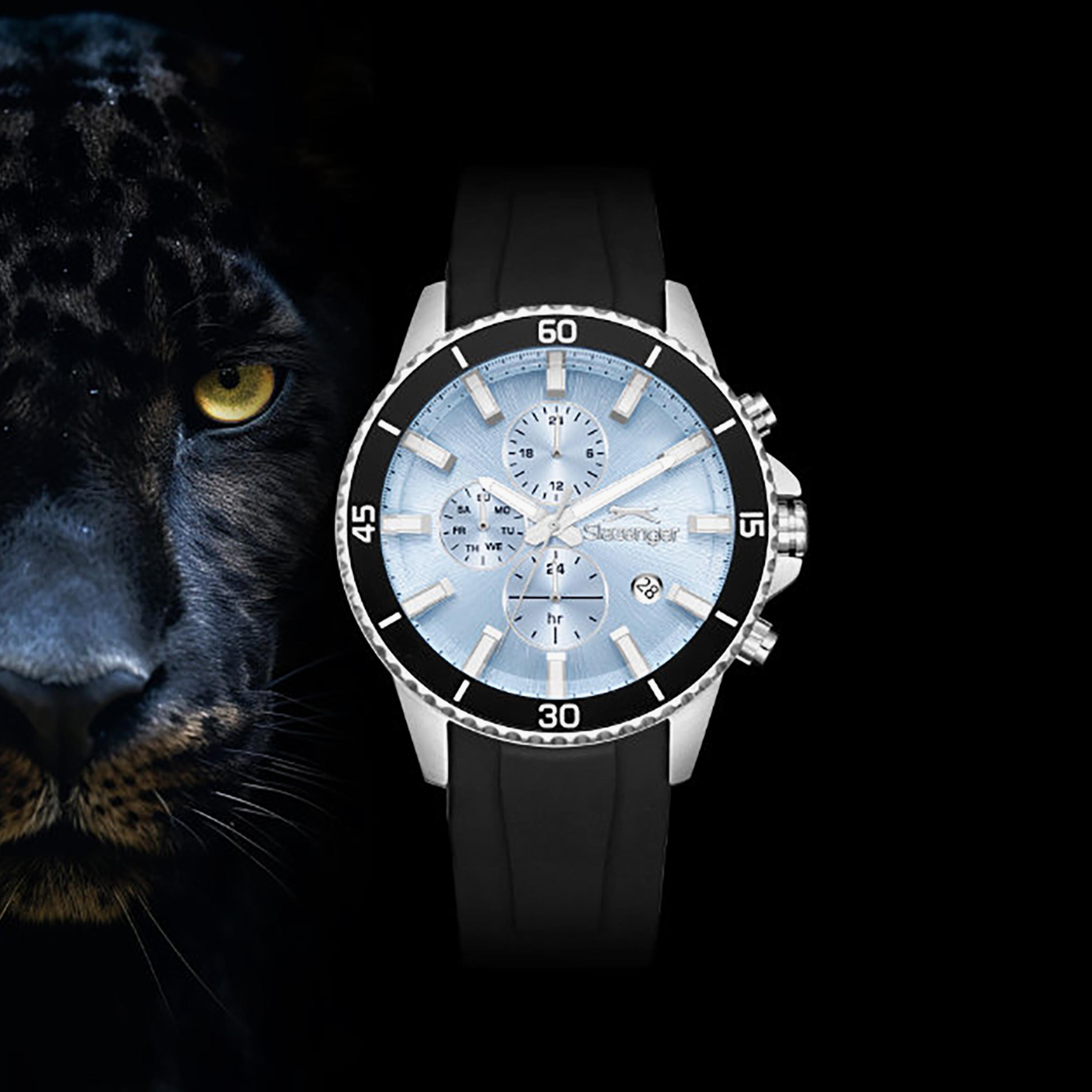 ساعة كرونوغراف سيليكون باللون الأسود 44 مم للرجال من سلازينجر | SL.9.2572.2.301-men-watchesandjewellery-watches-image-8
