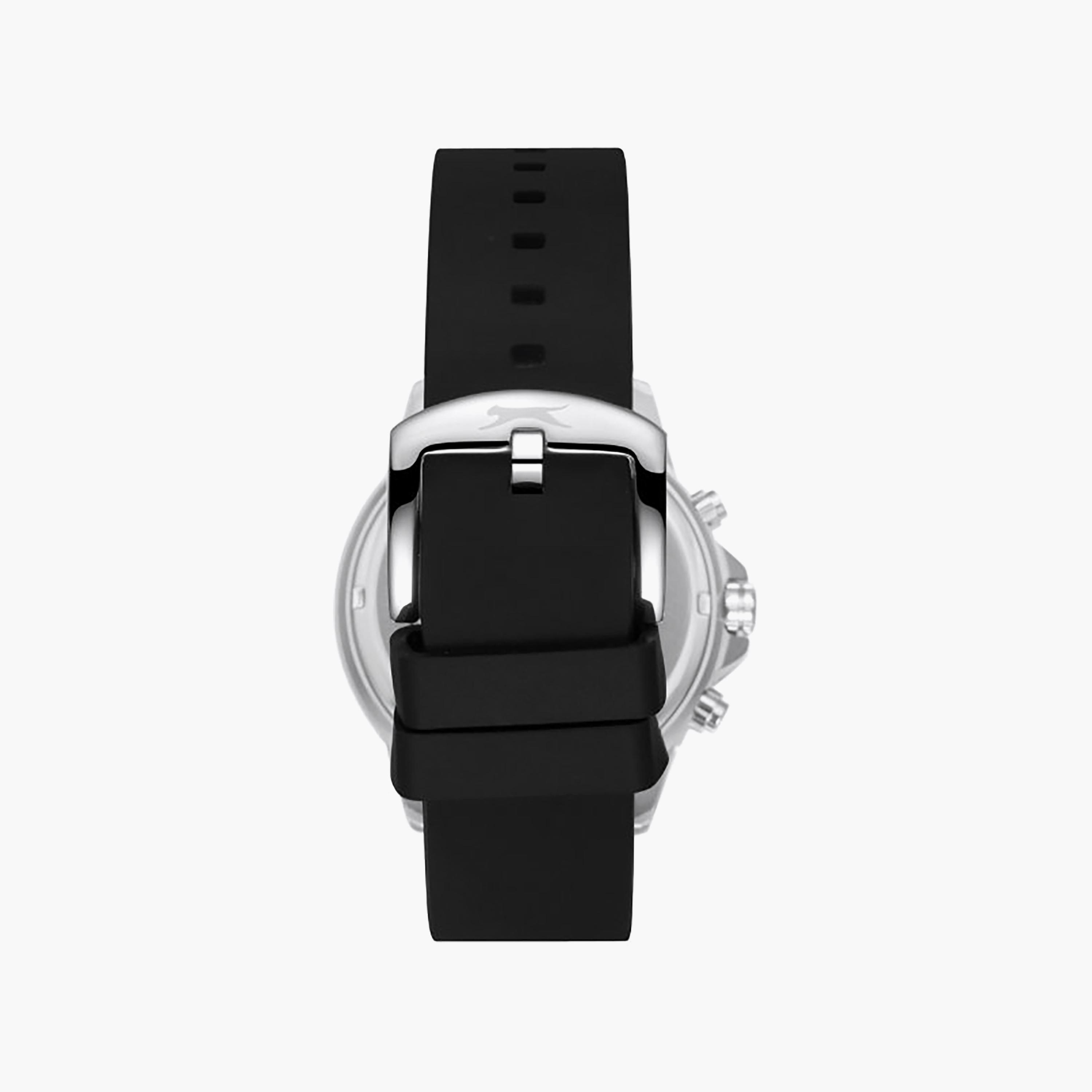 ساعة كرونوغراف سيليكون باللون الأسود 44 مم للرجال من سلازينجر | SL.9.2572.2.351-men-watchesandjewellery-watches-image-4