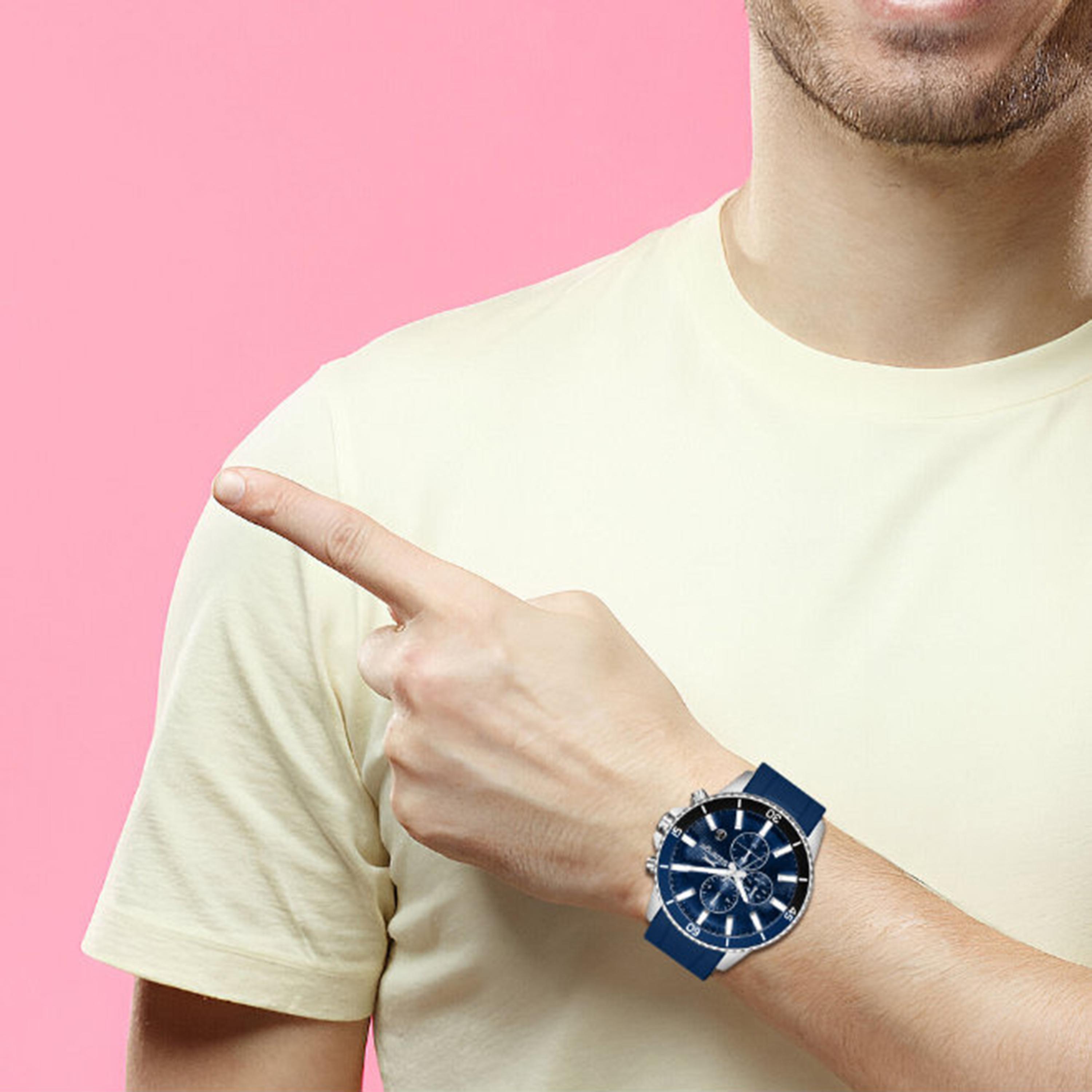 Slazenger Men's 44MM Blue Chronograph Silicone Watch | SL.9.2572.2.399-men-watchesandjewellery-watches-image-9