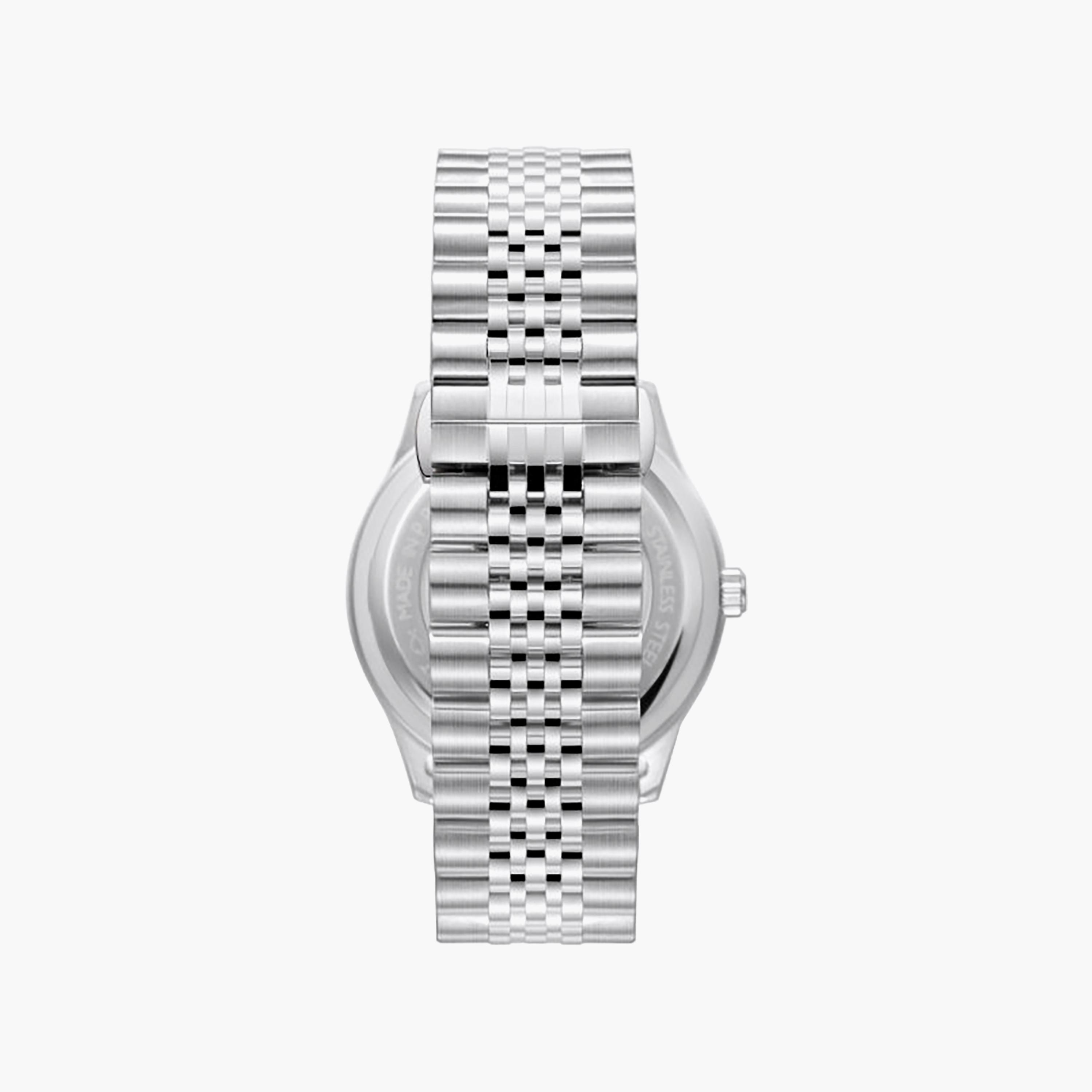 Slazenger Men's 42MM Silver Analog Metal Watch | SL.9.2573.1.380-men-watchesandjewellery-watches-image-4